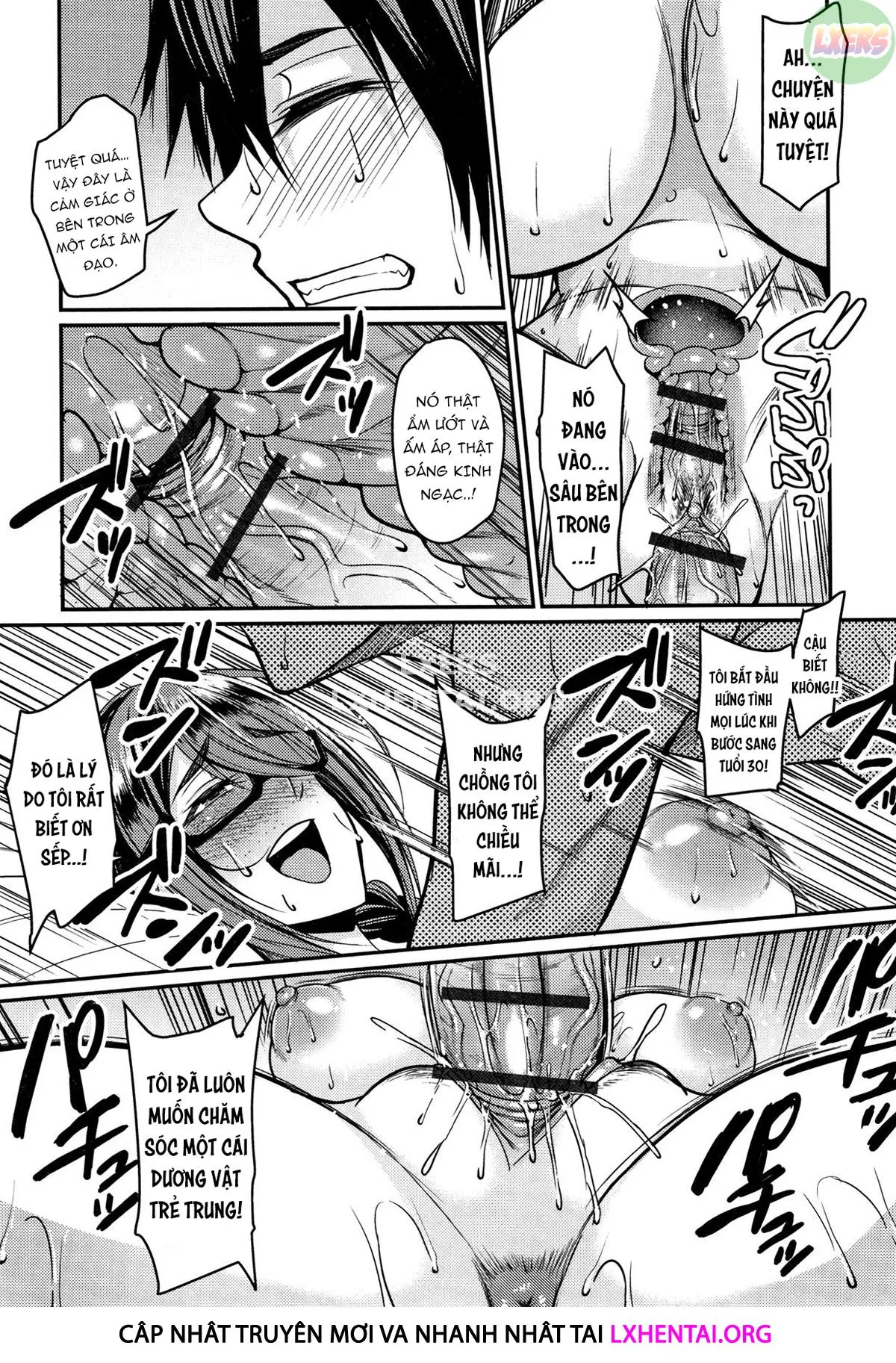 HentaiVN.net - Ảnh 22 - Wife Breast Temptation [Tsuma Chichi Temptation] - Chap 1
