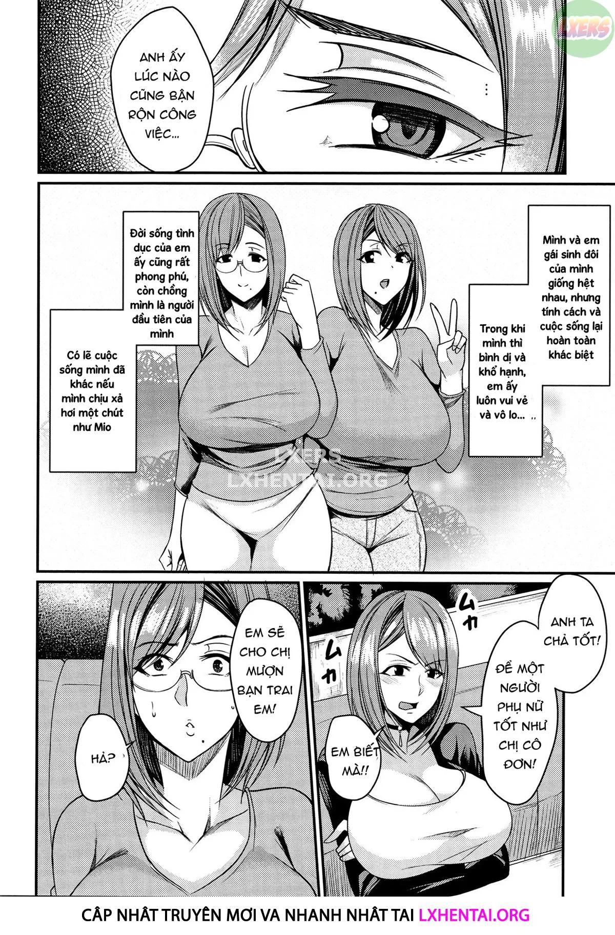 HentaiVN.net - Ảnh 6 - Wife Breast Temptation [Tsuma Chichi Temptation] - Chap 2