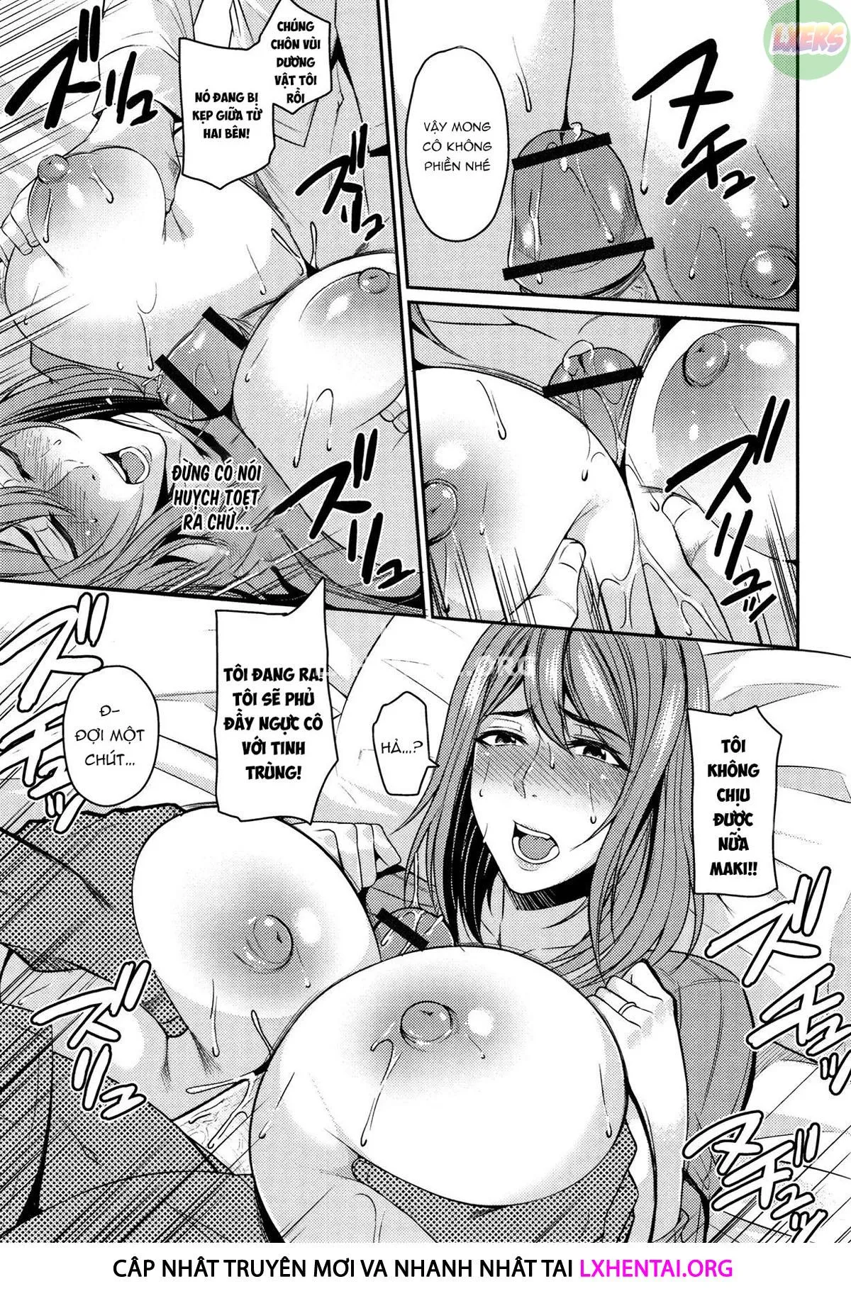HentaiVN.net - Ảnh 13 - Wife Breast Temptation [Tsuma Chichi Temptation] - Chap 3