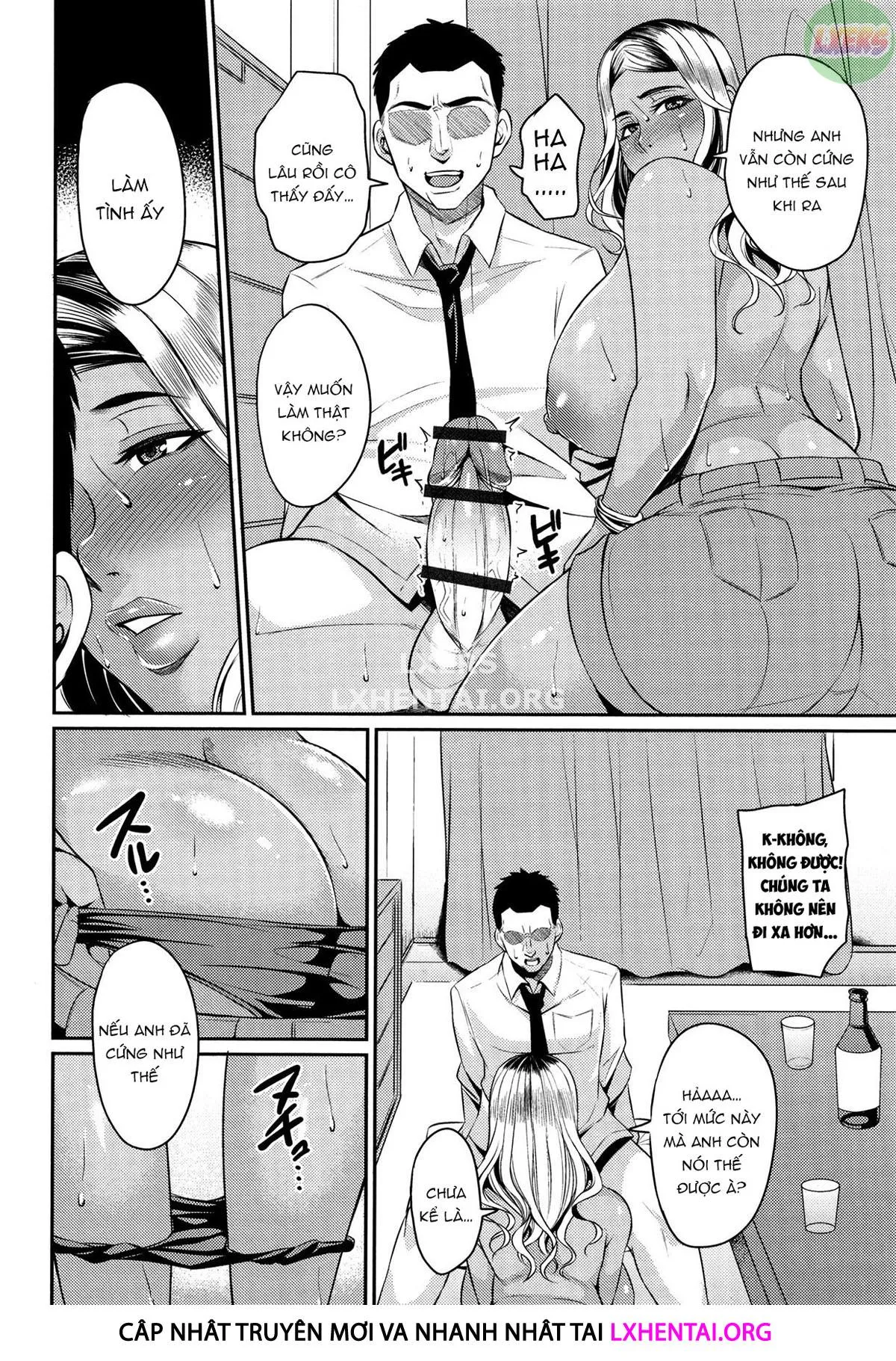 HentaiVN.net - Ảnh 14 - Wife Breast Temptation [Tsuma Chichi Temptation] - Chap 4