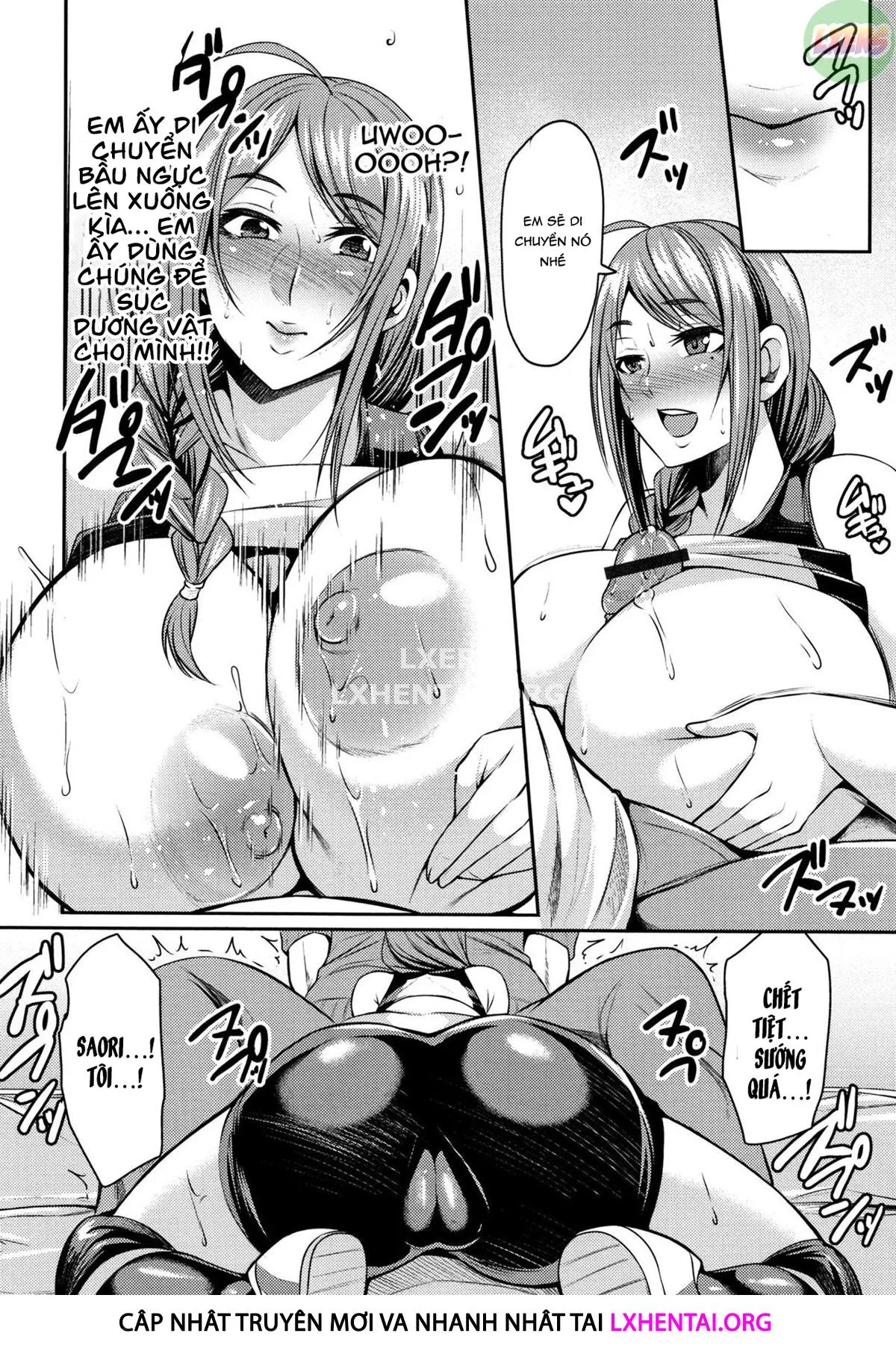 HentaiVN.net - Ảnh 14 - Wife Breast Temptation [Tsuma Chichi Temptation] - Chap 8