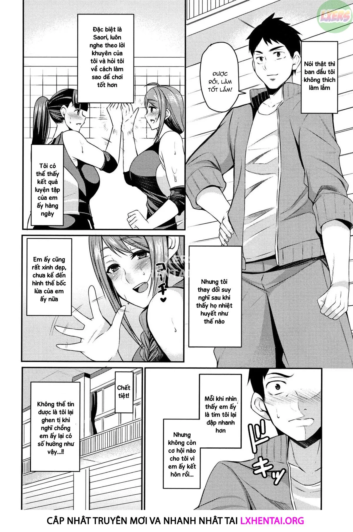 HentaiVN.net - Ảnh 6 - Wife Breast Temptation [Tsuma Chichi Temptation] - Chap 8