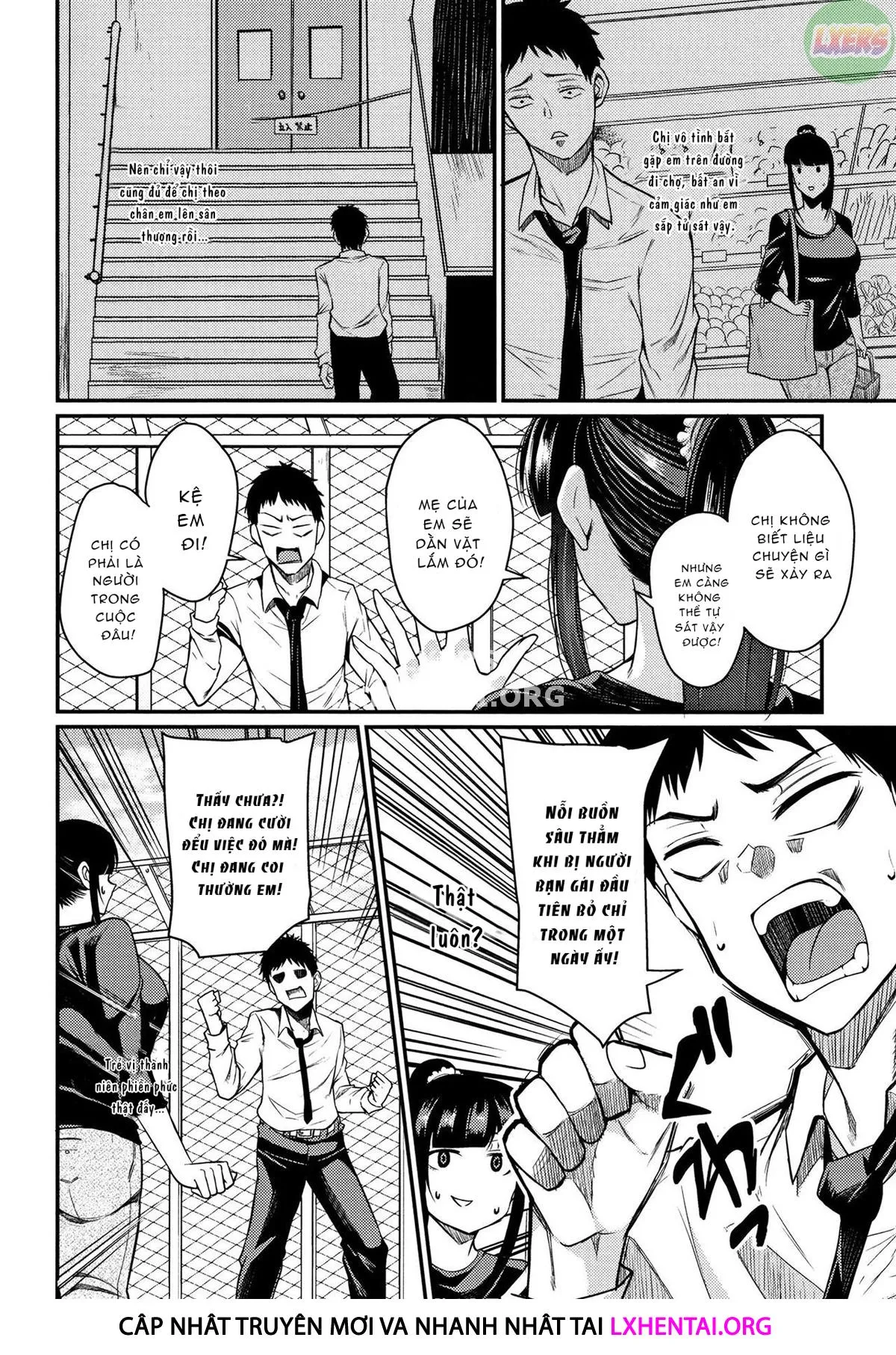 HentaiVN.net - Ảnh 6 - Wife Breast Temptation [Tsuma Chichi Temptation] - Chap 11