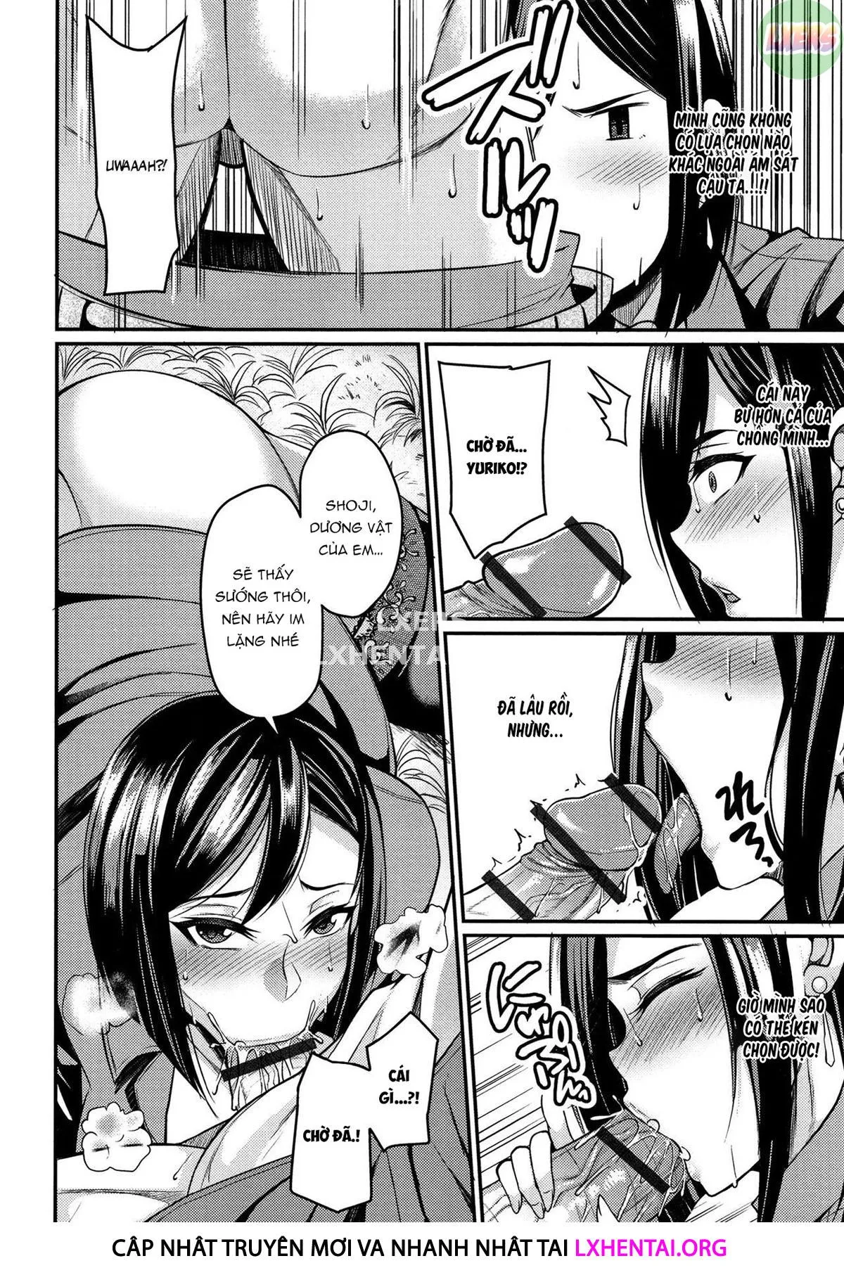 HentaiVN.net - Ảnh 12 - Wife Breast Temptation [Tsuma Chichi Temptation] - Chap 12 - END