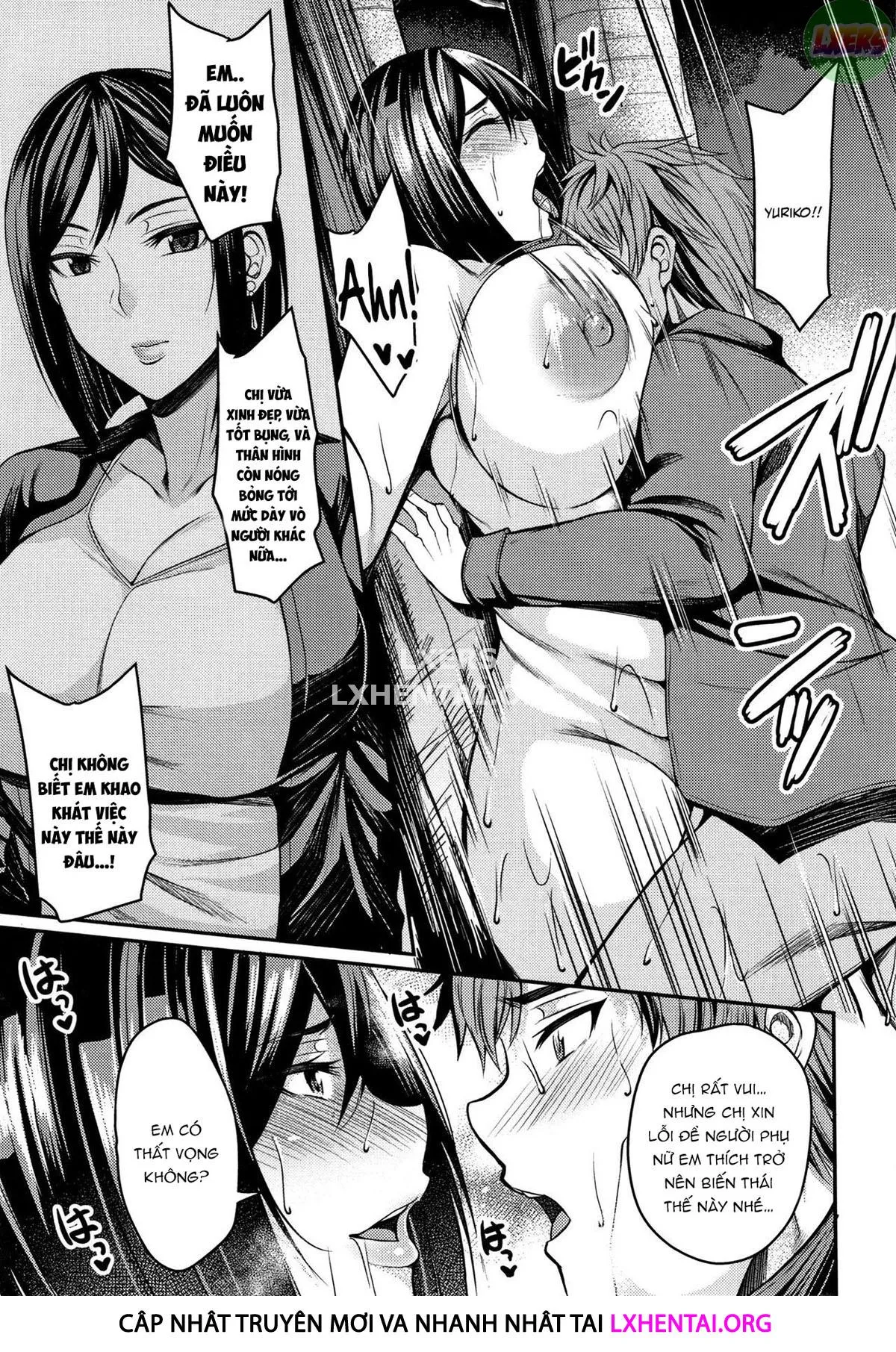 HentaiVN.net - Ảnh 17 - Wife Breast Temptation [Tsuma Chichi Temptation] - Chap 12 - END