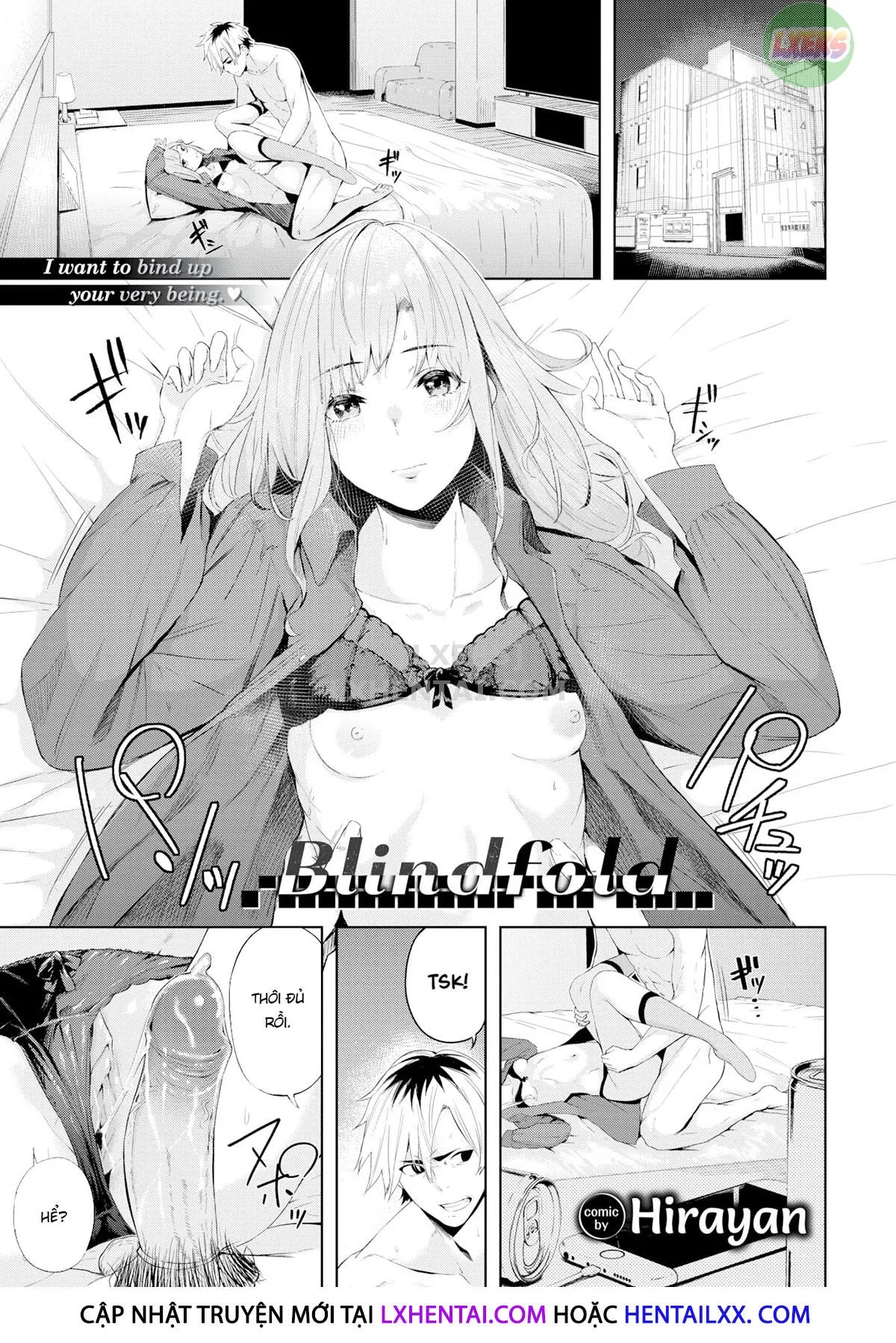 HentaiVN.net - Ảnh 5 - Bịt mắt - Oneshot