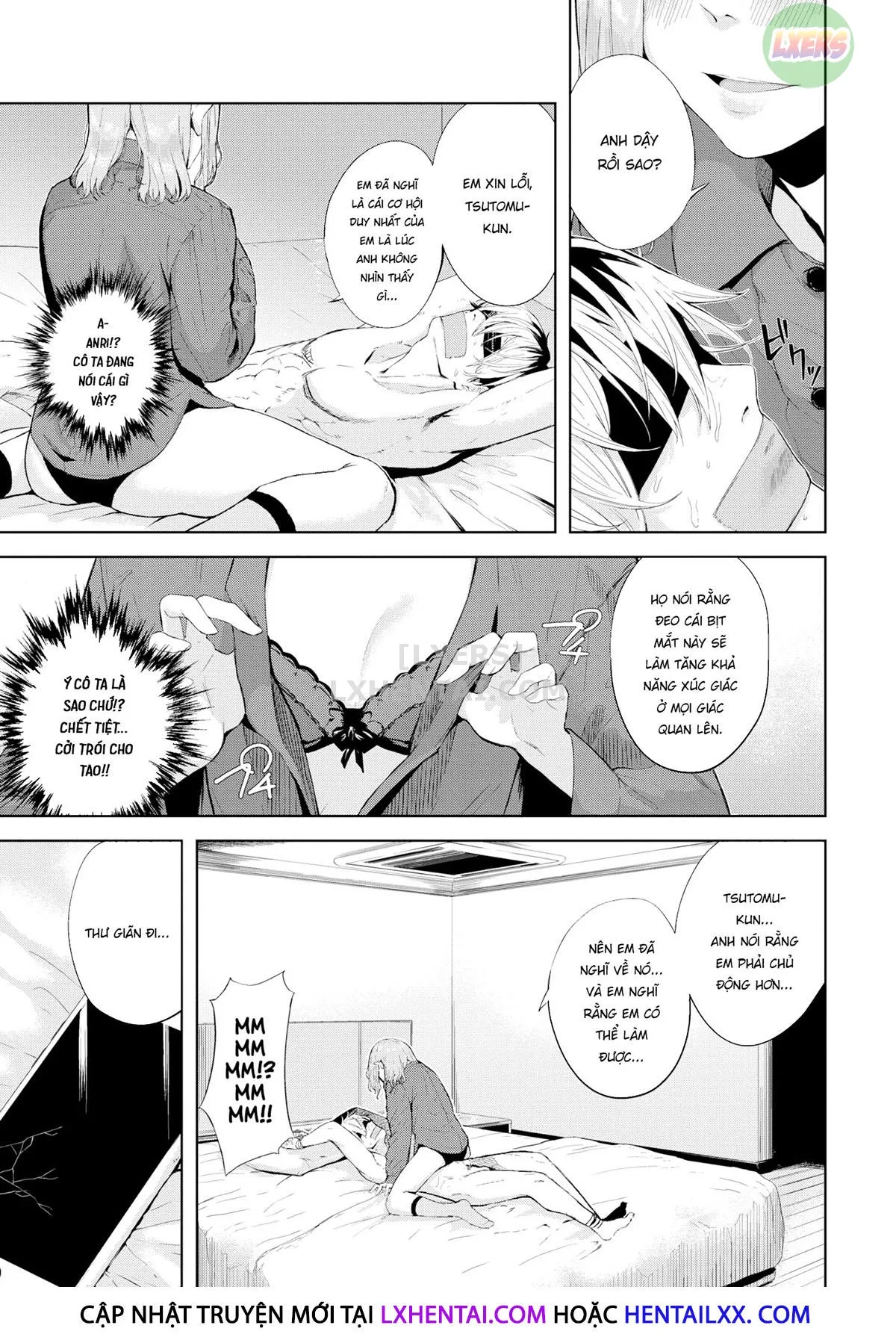 HentaiVN.net - Ảnh 9 - Bịt mắt - Oneshot