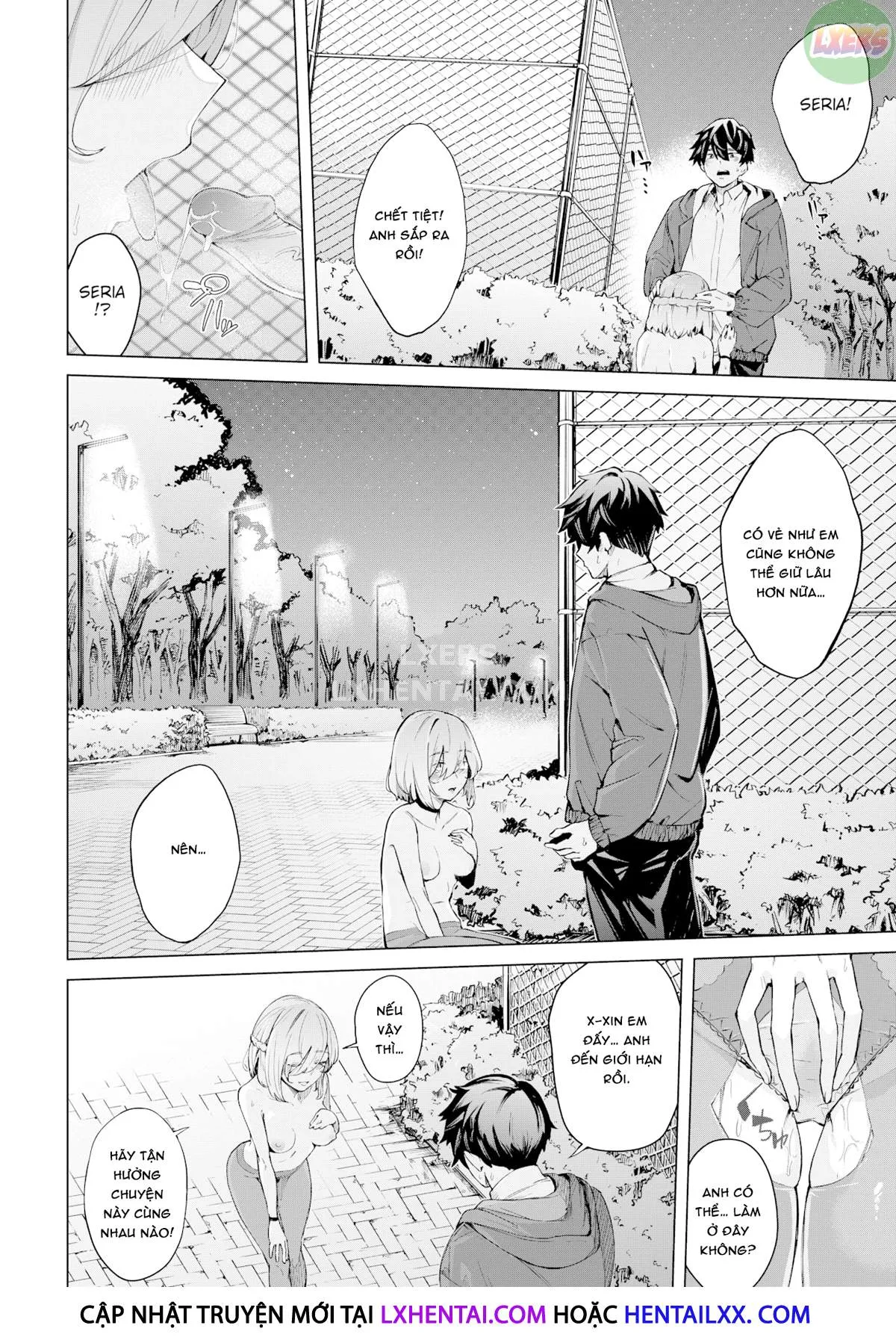 HentaiVN.net - Ảnh 11 - Khi bạn có cô người yêu thích phô dâm - Oneshot