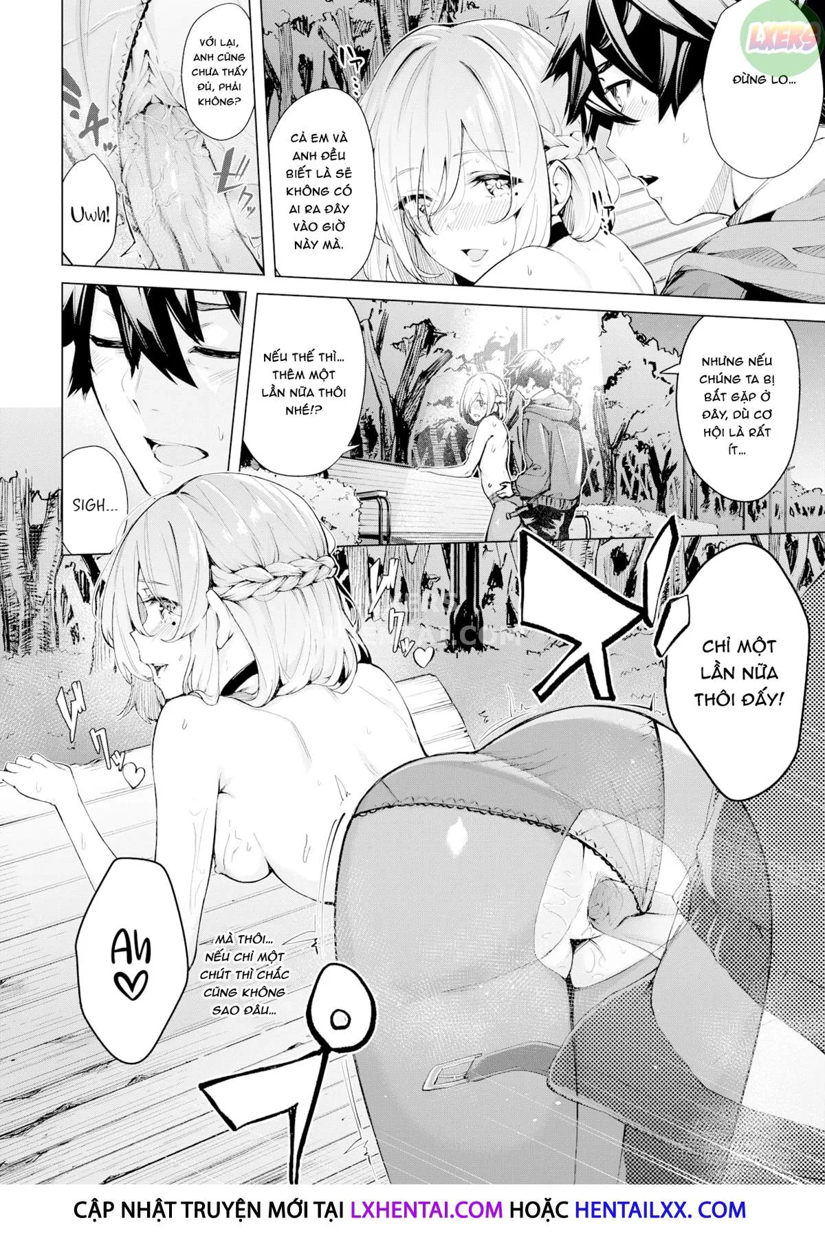 HentaiVN.net - Ảnh 15 - Khi bạn có cô người yêu thích phô dâm - Oneshot