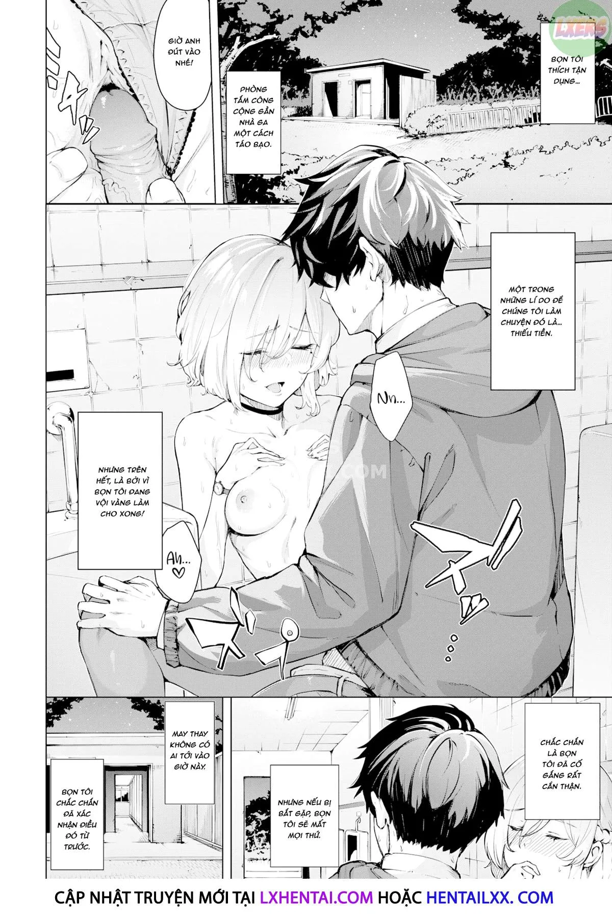 HentaiVN.net - Ảnh 5 - Khi bạn có cô người yêu thích phô dâm - Oneshot
