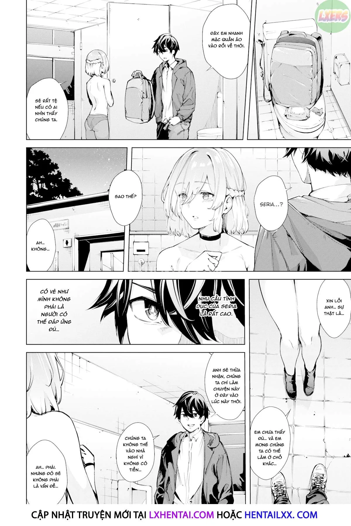 HentaiVN.net - Ảnh 7 - Khi bạn có cô người yêu thích phô dâm - Oneshot