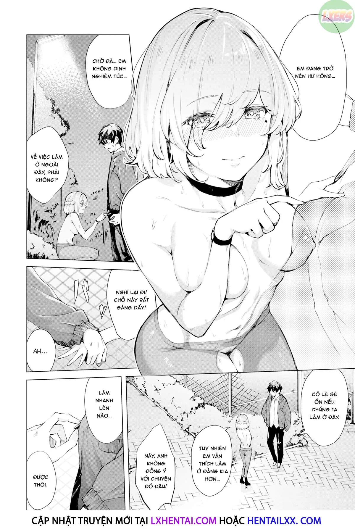 HentaiVN.net - Ảnh 9 - Khi bạn có cô người yêu thích phô dâm - Oneshot
