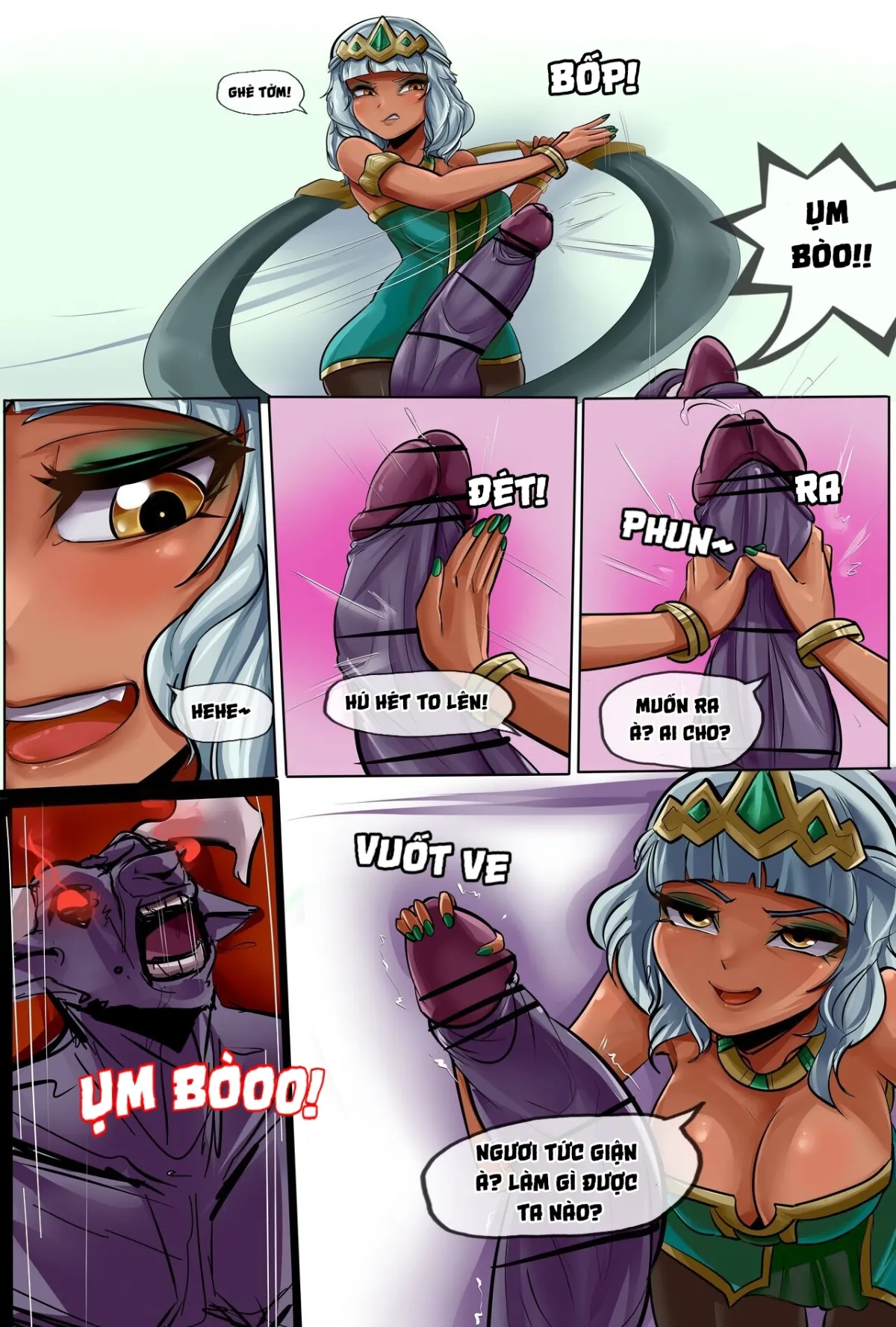 HentaiVN.net - Ảnh 4 - Qiyana vs Alistar - Oneshot.