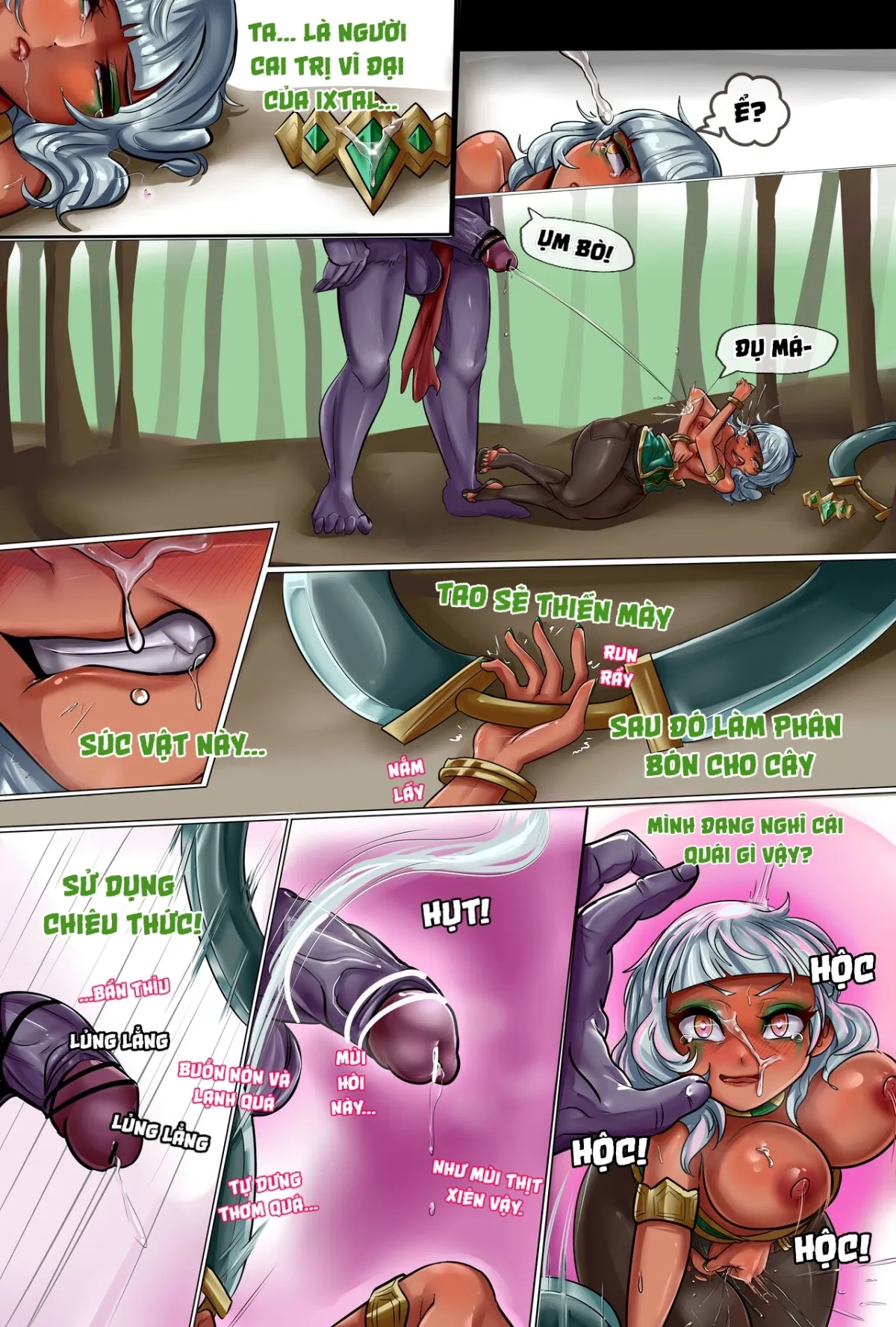 HentaiVN.net - Ảnh 7 - Qiyana vs Alistar - Oneshot.