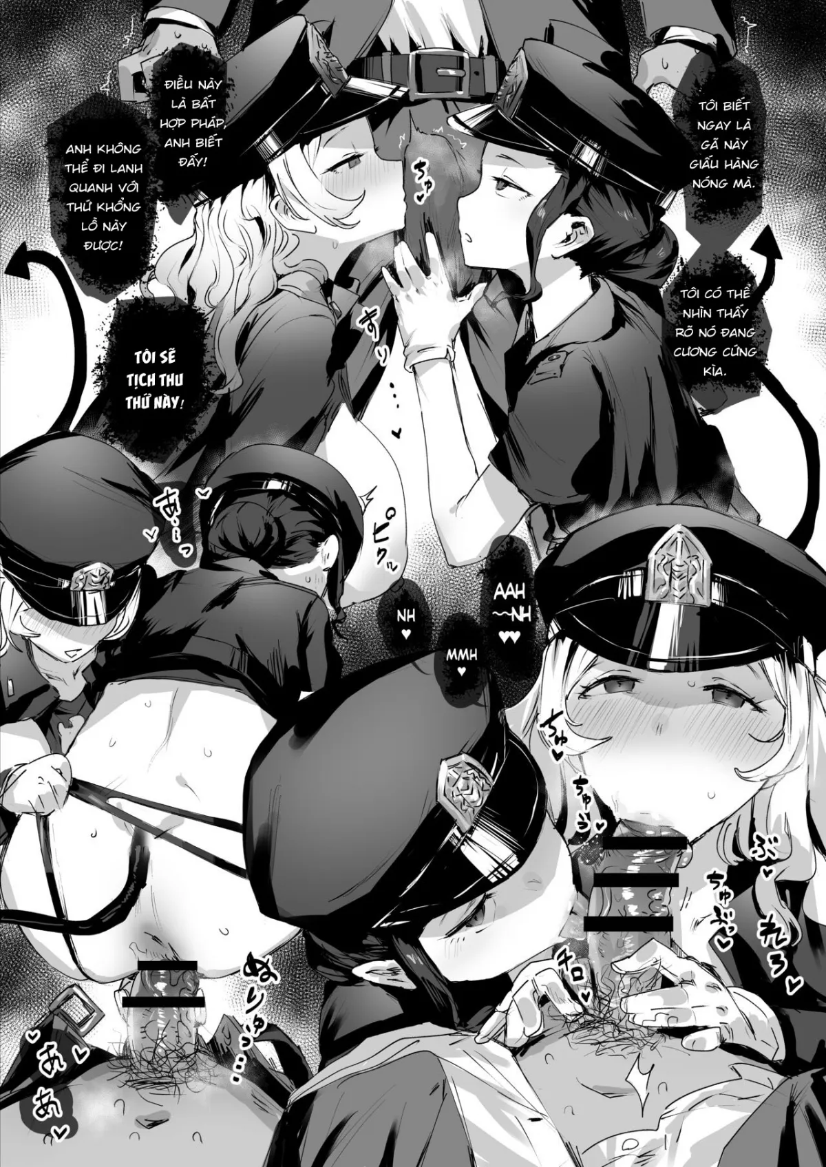 HentaiVN.net - Ảnh 3 - Cách cảnh sát nữ soát hàng nóng - Oneshot nứng