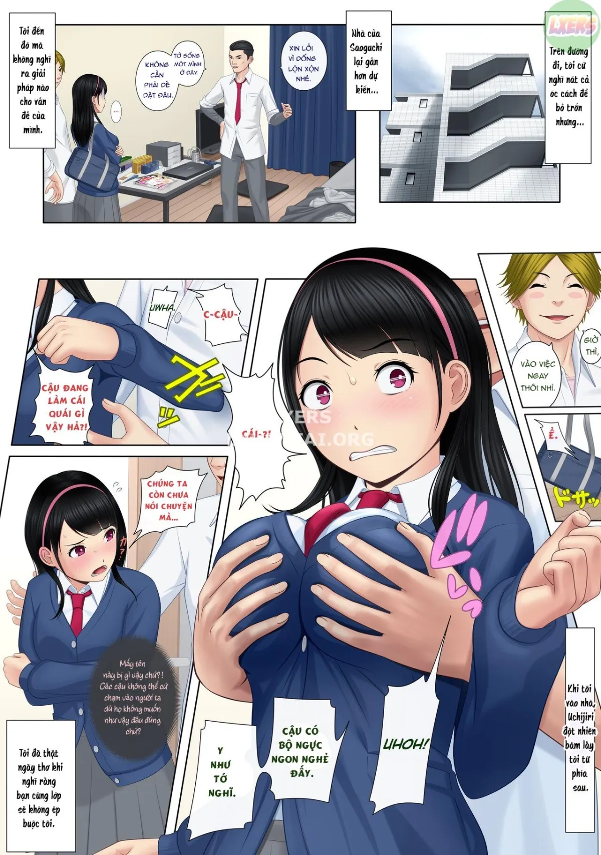 HentaiVN.net - Ảnh 15 - Pleasure ≠ Boyfriend [Kaikan ≠ Kareshi] - Chap 1 ~I Cant Believe Guys As Annoying As These Are Making Me Cum~