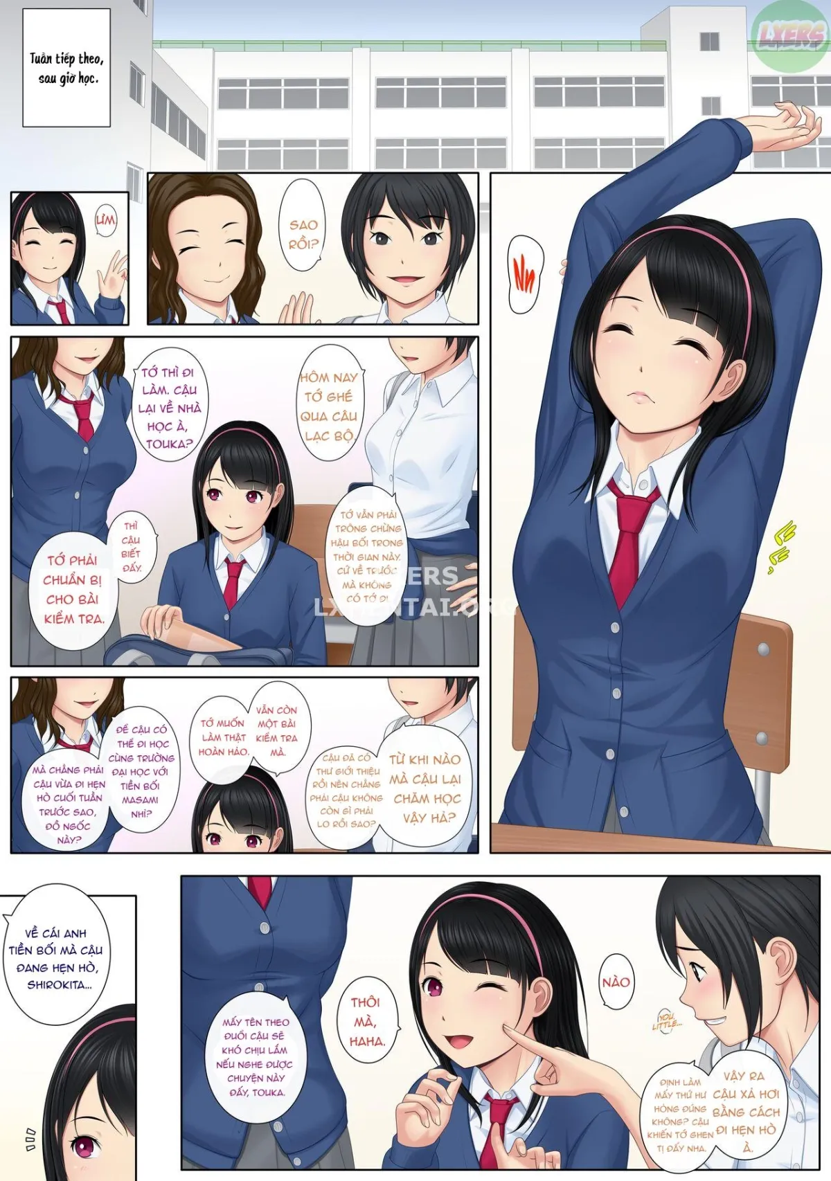 HentaiVN.net - Ảnh 9 - Pleasure ≠ Boyfriend [Kaikan ≠ Kareshi] - Chap 1 ~I Cant Believe Guys As Annoying As These Are Making Me Cum~