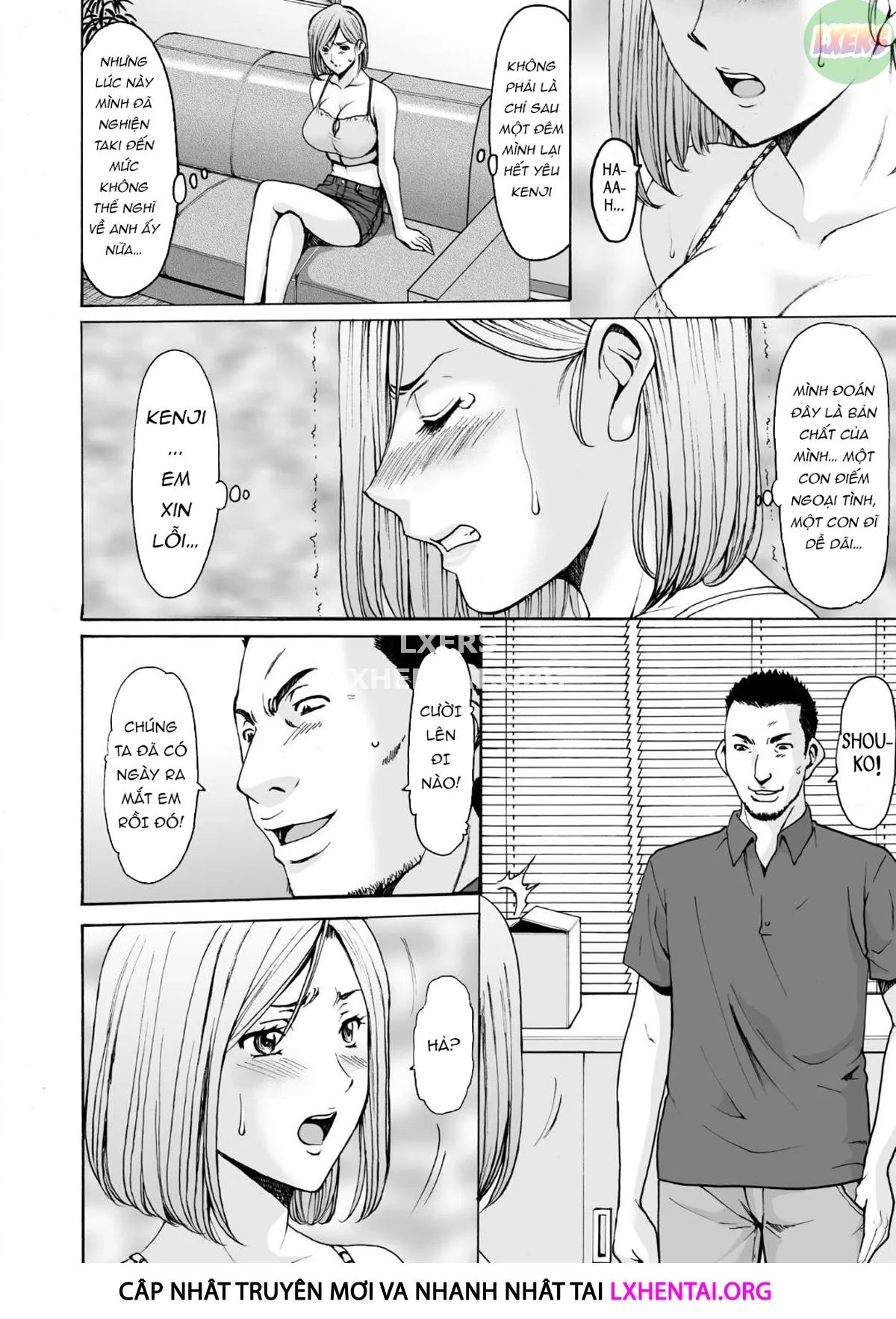 HentaiVN.net - Ảnh 28 - Before My Reformed Delinquent Wife Falls [Motoyan Zuma Ga Ochite Kara; After My Reformed Delinquent Wife Fell] - Chap 2 - [END]