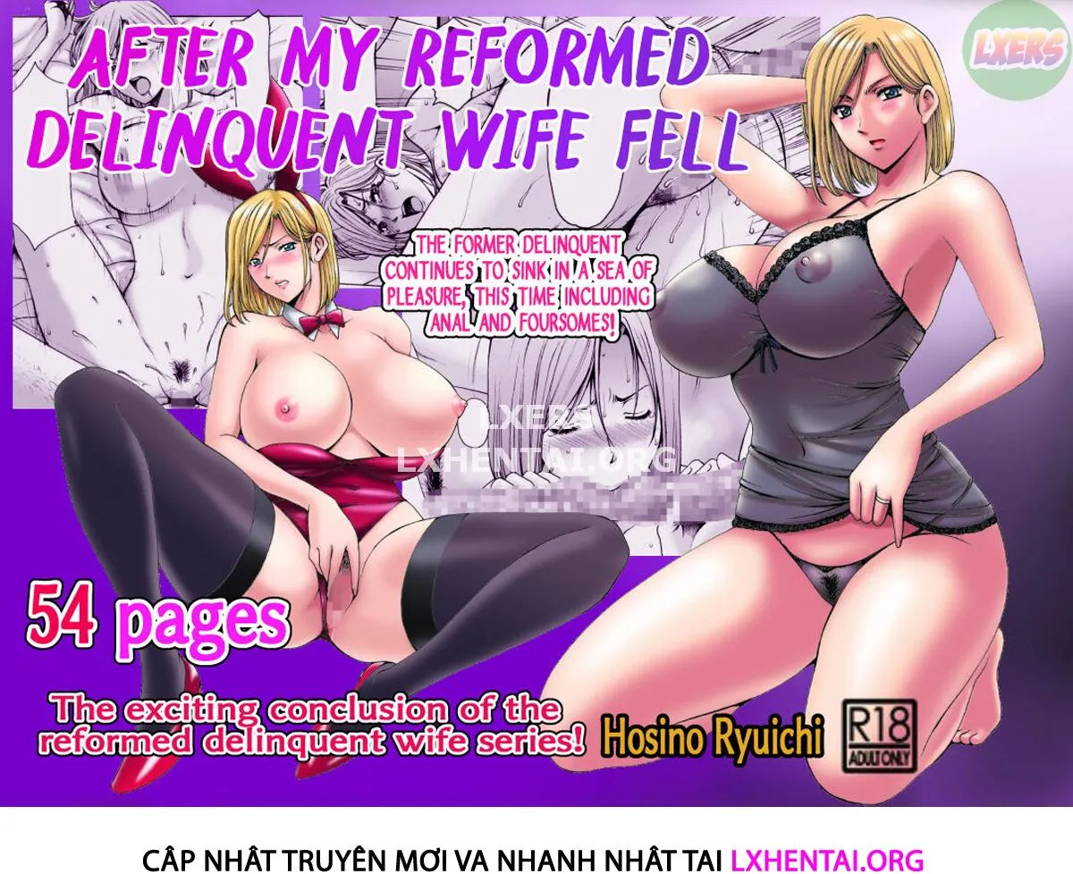 HentaiVN.net - Ảnh 4 - Before My Reformed Delinquent Wife Falls [Motoyan Zuma Ga Ochite Kara; After My Reformed Delinquent Wife Fell] - Chap 2 - [END]