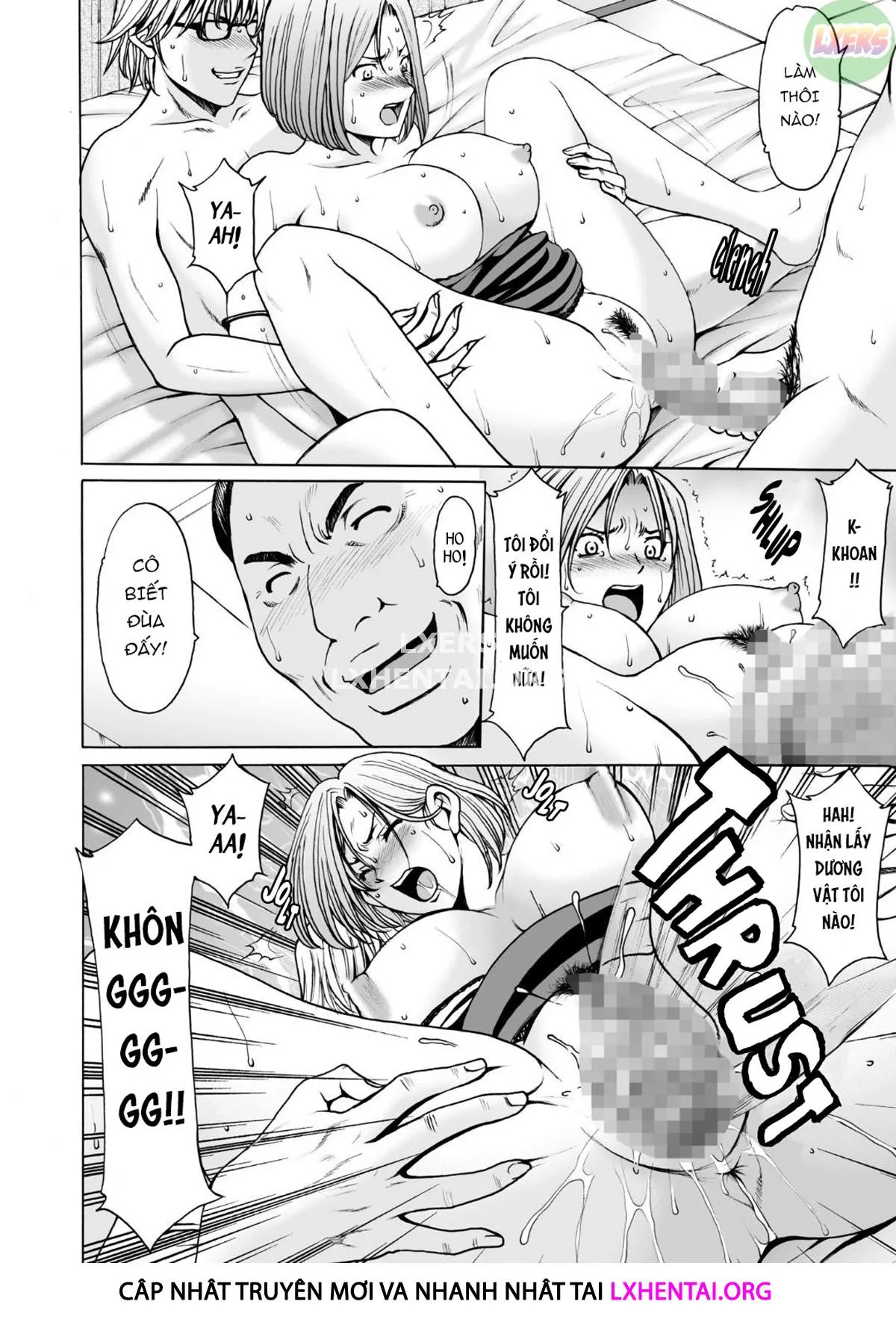 HentaiVN.net - Ảnh 40 - Before My Reformed Delinquent Wife Falls [Motoyan Zuma Ga Ochite Kara; After My Reformed Delinquent Wife Fell] - Chap 2 - [END]