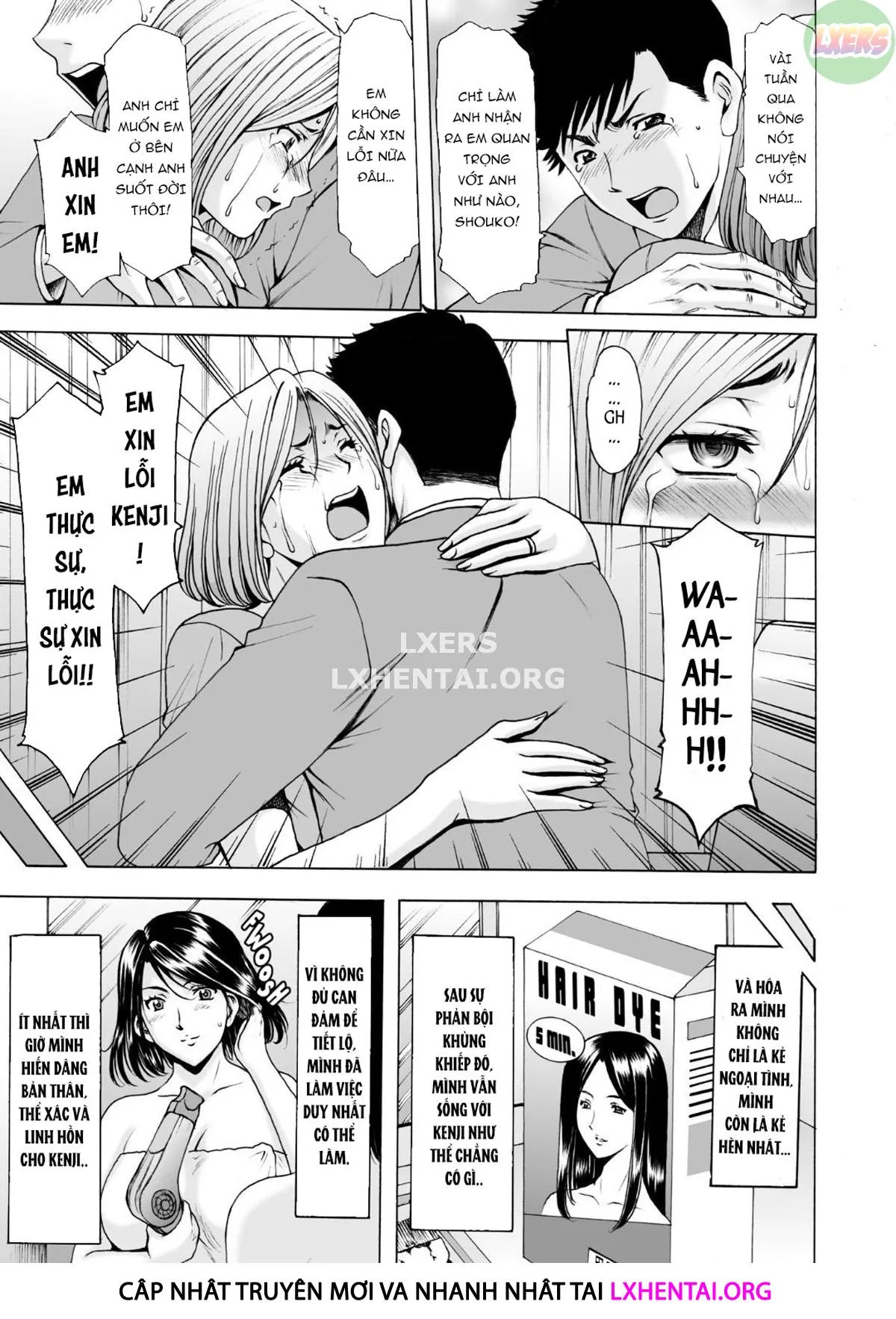 HentaiVN.net - Ảnh 55 - Before My Reformed Delinquent Wife Falls [Motoyan Zuma Ga Ochite Kara; After My Reformed Delinquent Wife Fell] - Chap 2 - [END]