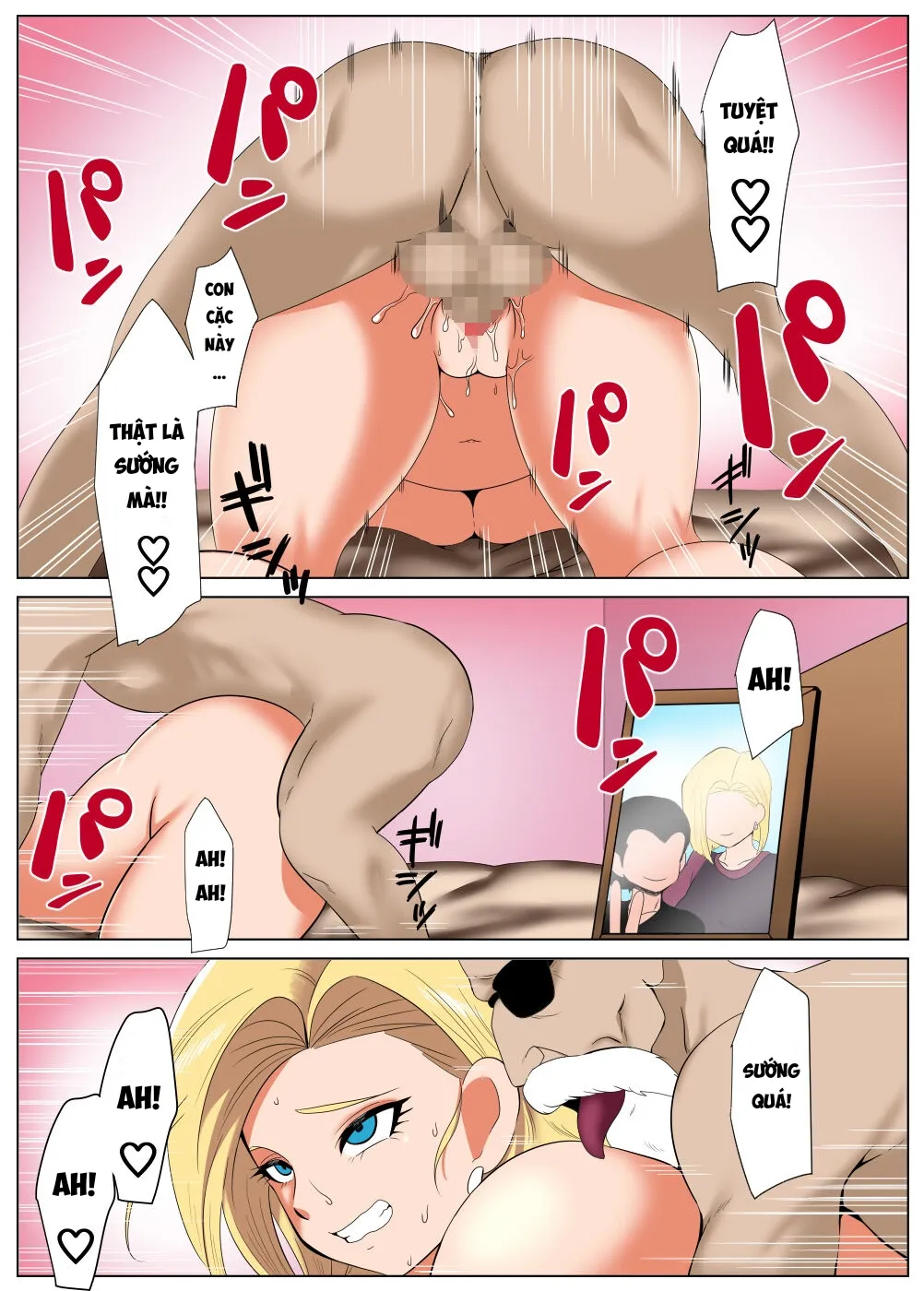 HentaiVN.net - Ảnh 17 - Kinpatsu no Hitozuma, Jii ni Hame Rare [金髮人妻、被老爺爺欺] - Oneshot.