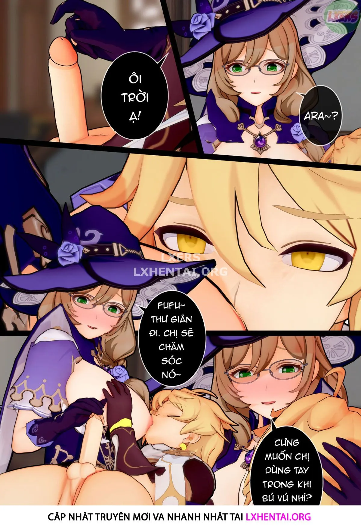 HentaiVN.net - Ảnh 11 - Please Teach Me Lisa-san~! - Chap 1