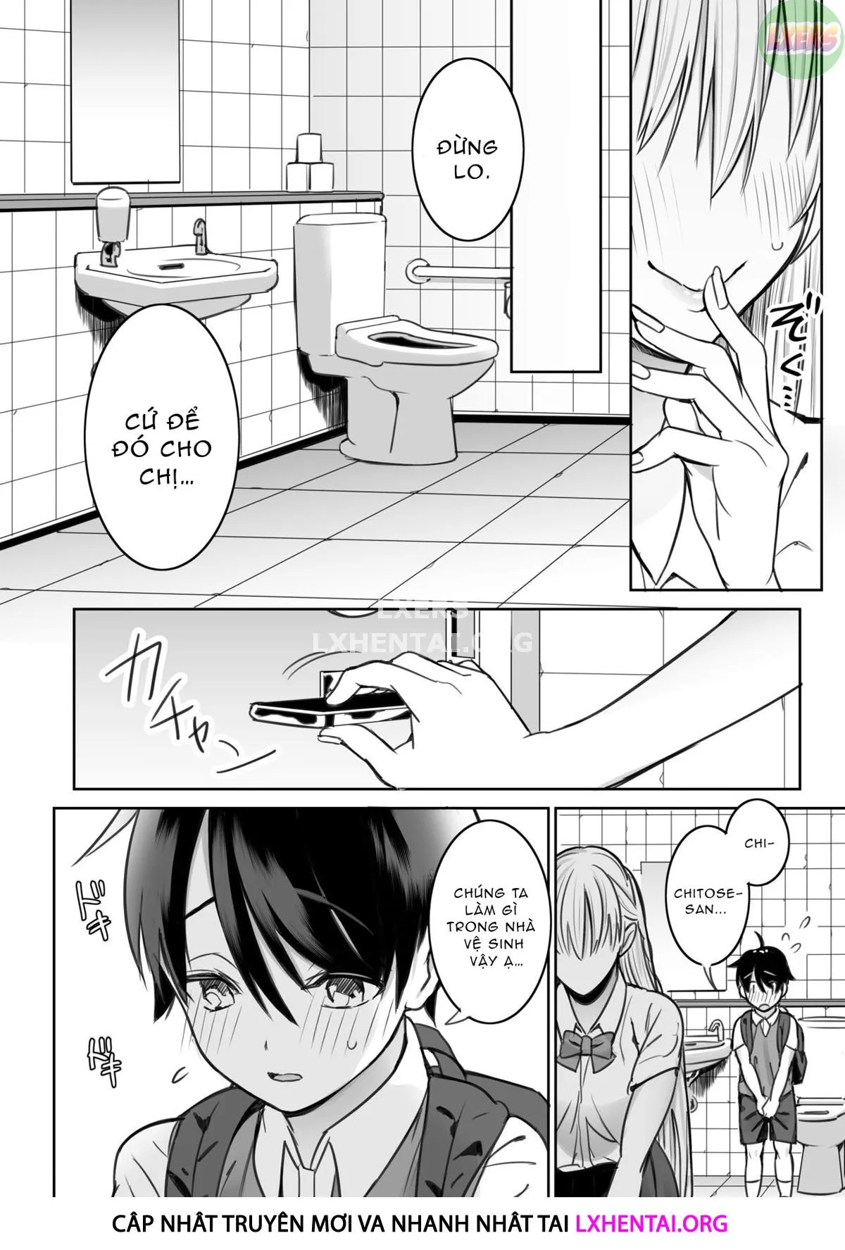 HentaiVN.net - Ảnh 15 - A Story About The Lewd Things The Onee-San I Met At The Library Does To Me [Toshokan de Shiriatta Onee-san ni Ecchina Koto o Sarechau Hanashi] - Oneshot