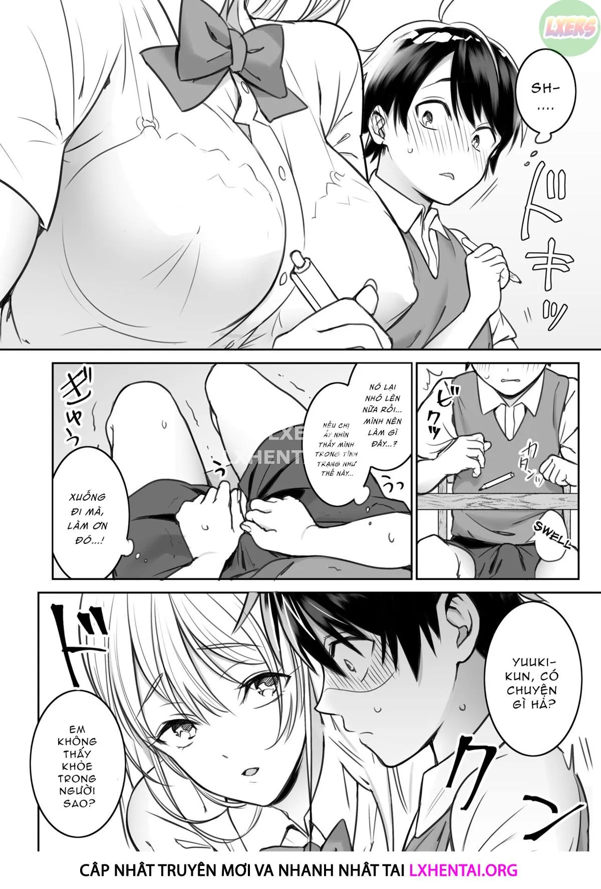 HentaiVN.net - Ảnh 7 - A Story About The Lewd Things The Onee-San I Met At The Library Does To Me [Toshokan de Shiriatta Onee-san ni Ecchina Koto o Sarechau Hanashi] - Oneshot
