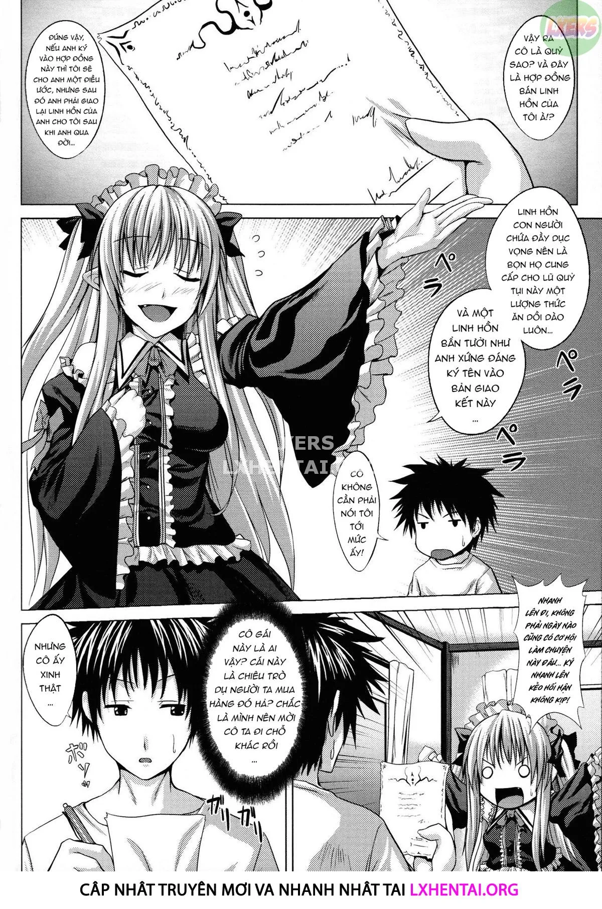 HentaiVN.net - Ảnh 6 - Demon Girls Are My Slaves - Chap 2