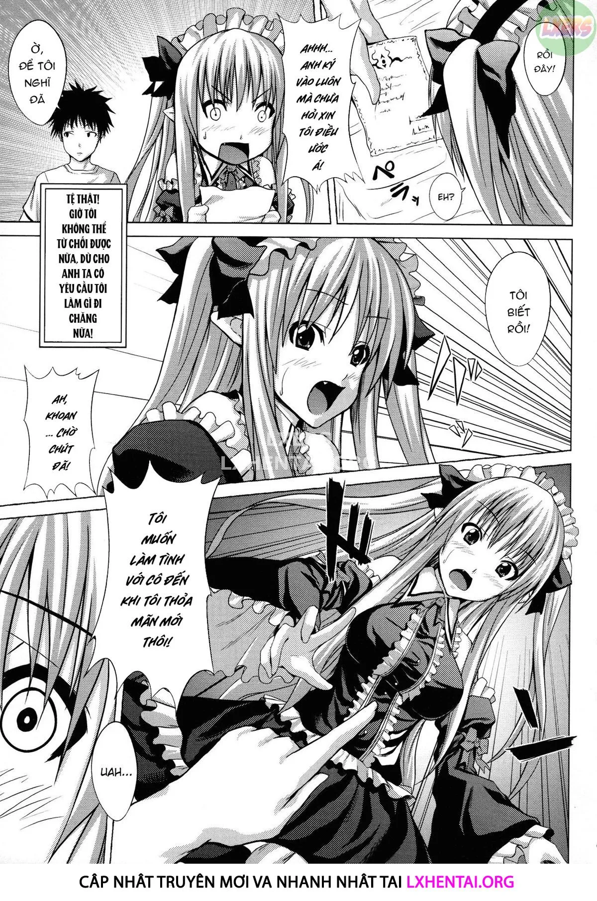 HentaiVN.net - Ảnh 7 - Demon Girls Are My Slaves - Chap 2