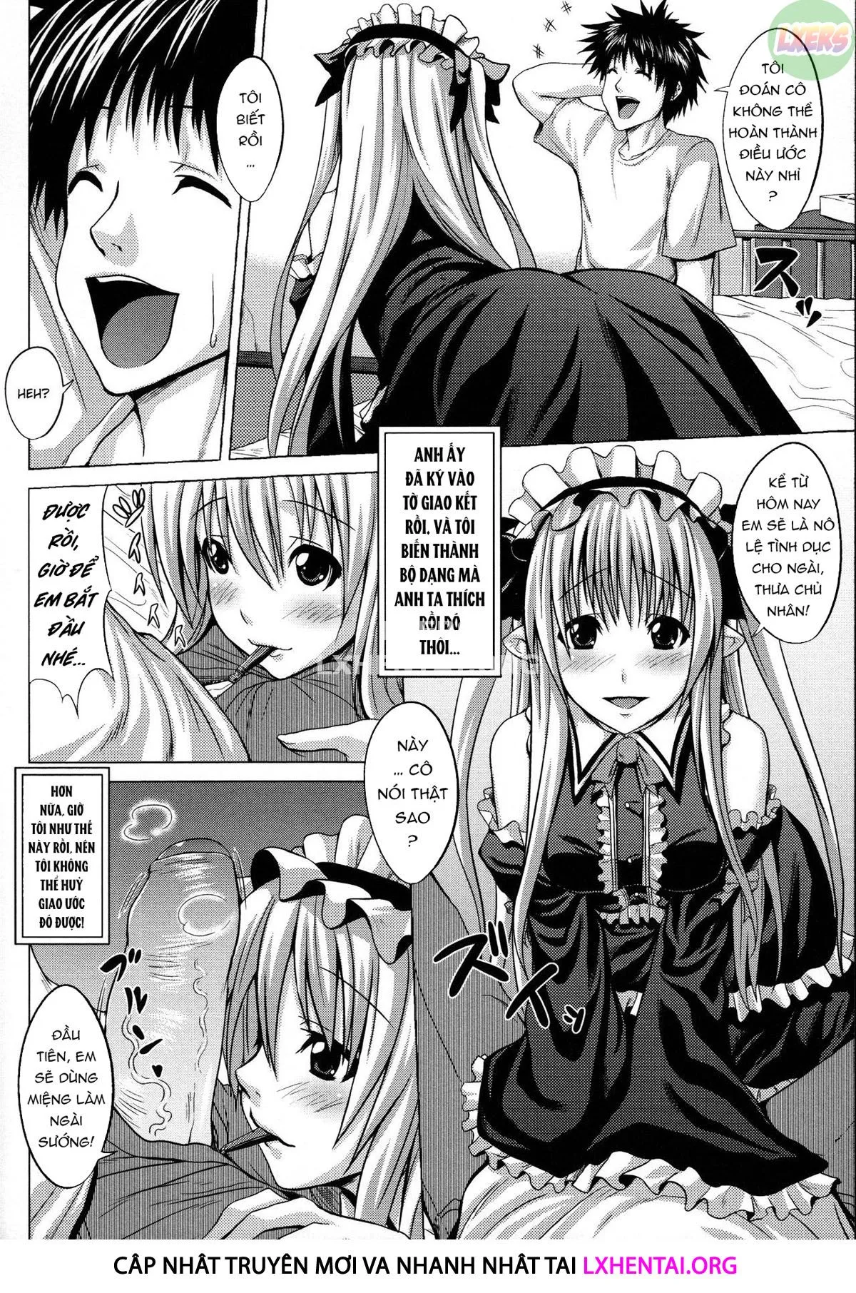 HentaiVN.net - Ảnh 8 - Demon Girls Are My Slaves - Chap 2