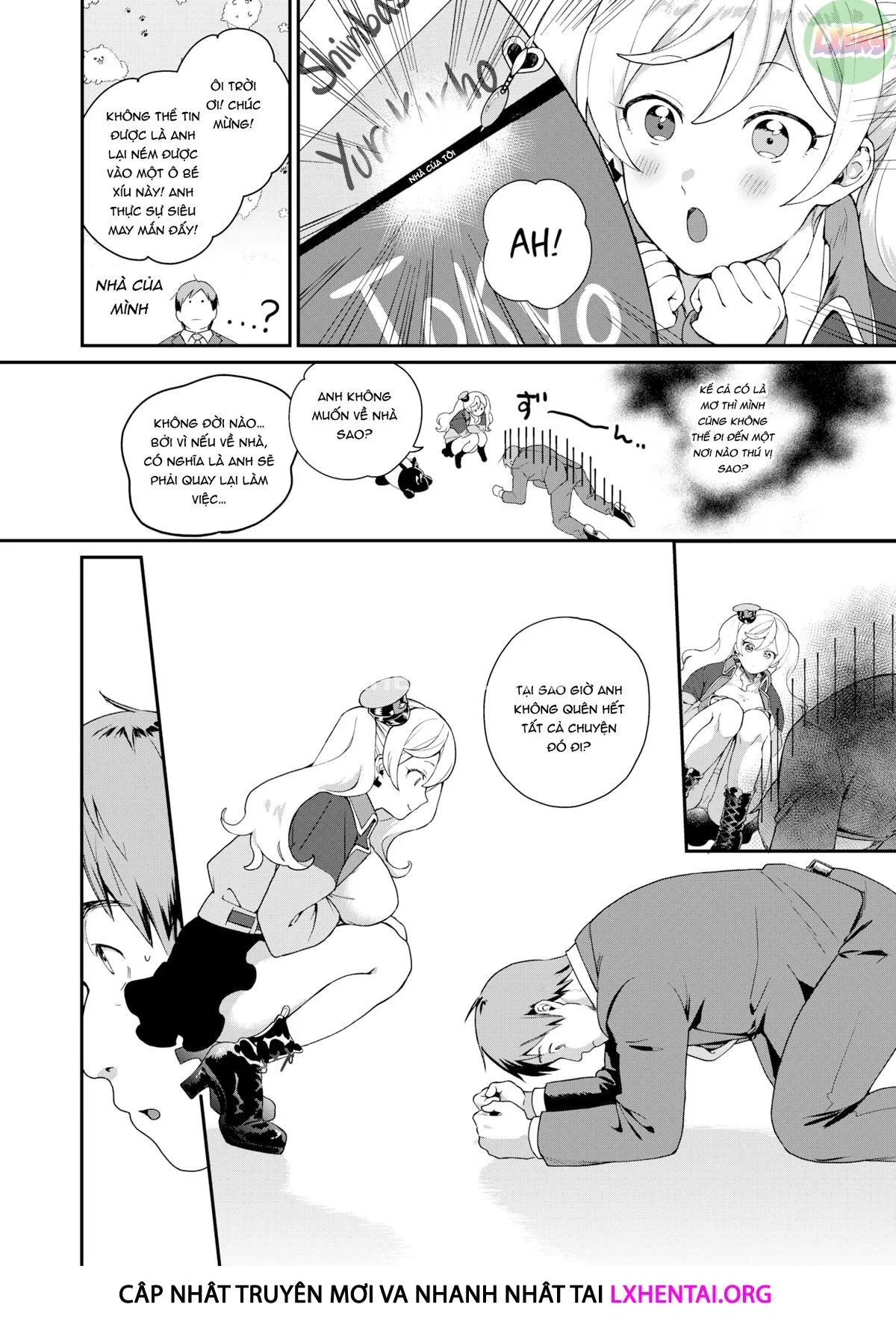 HentaiVN.net - Ảnh 10 - Hành trình trên chuyến tàu mát mẻ - Oneshot