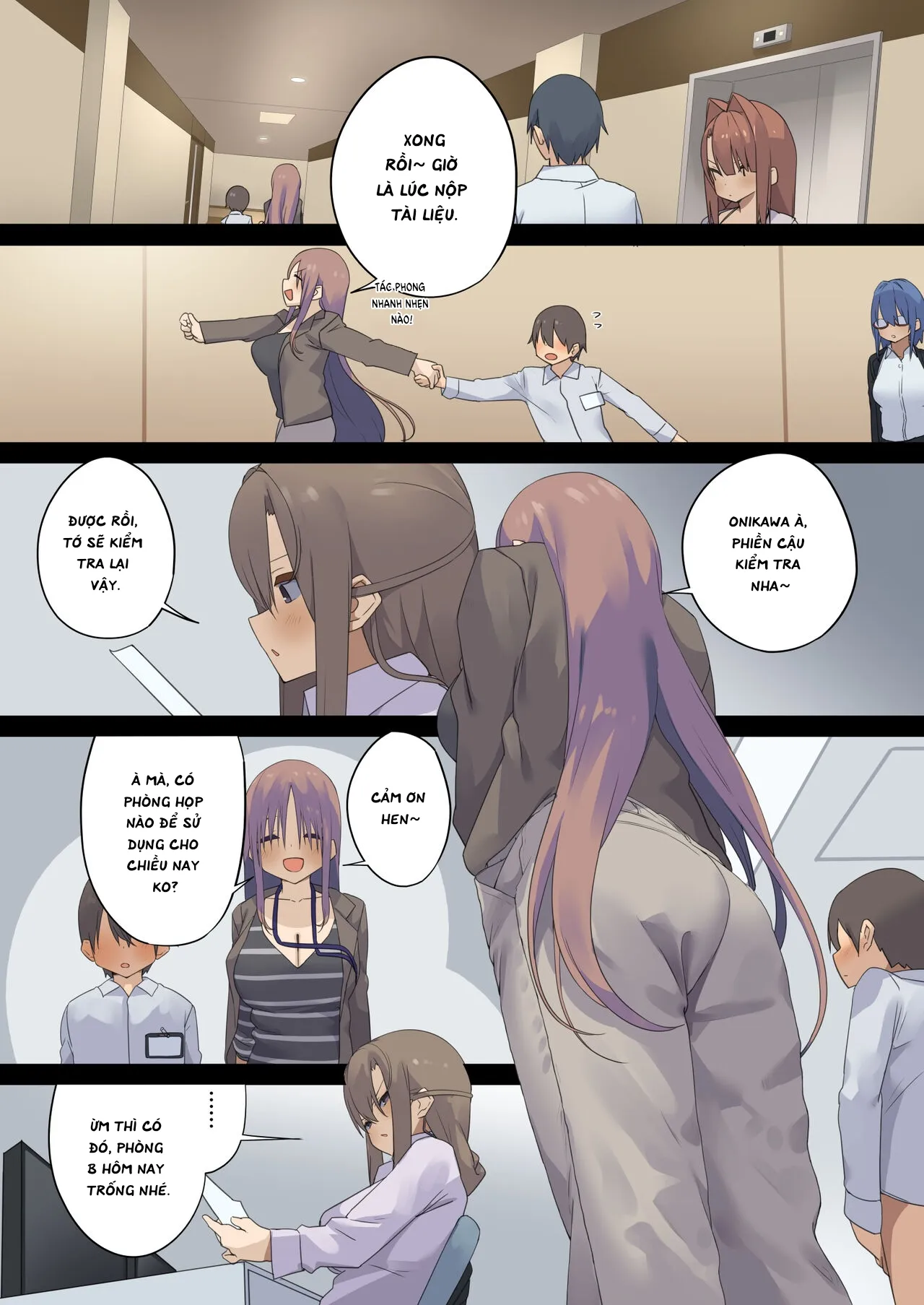 HentaiVN.net - Ảnh 5 - Business Sex Manner Intern Hen [ビジネスセックスマナーインターン編] - Chap 1.