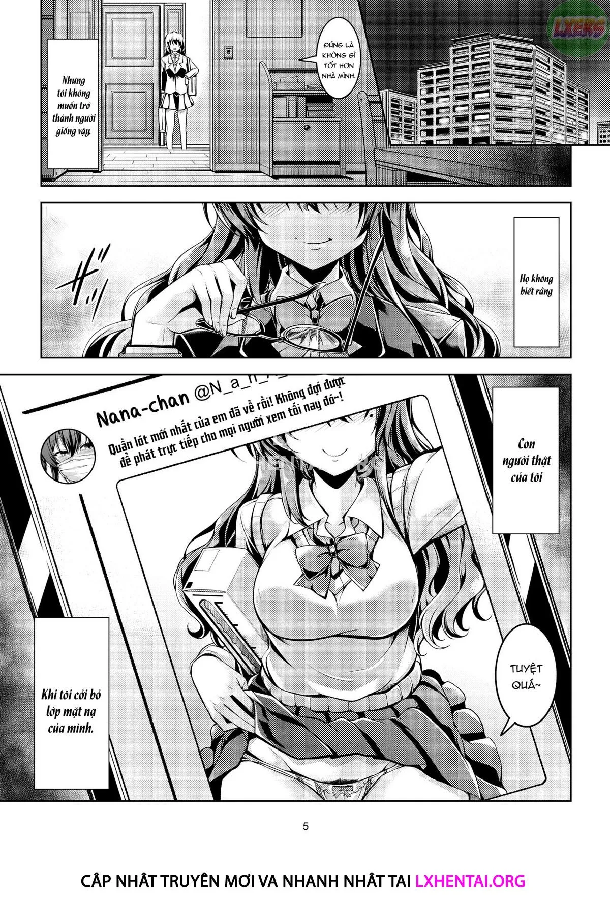 HentaiVN.net - Ảnh 13 - Uraaka Liver Take 1 Kyouhaku! Kouochi Seitokaichou -Yukino Kanami - Oneshot