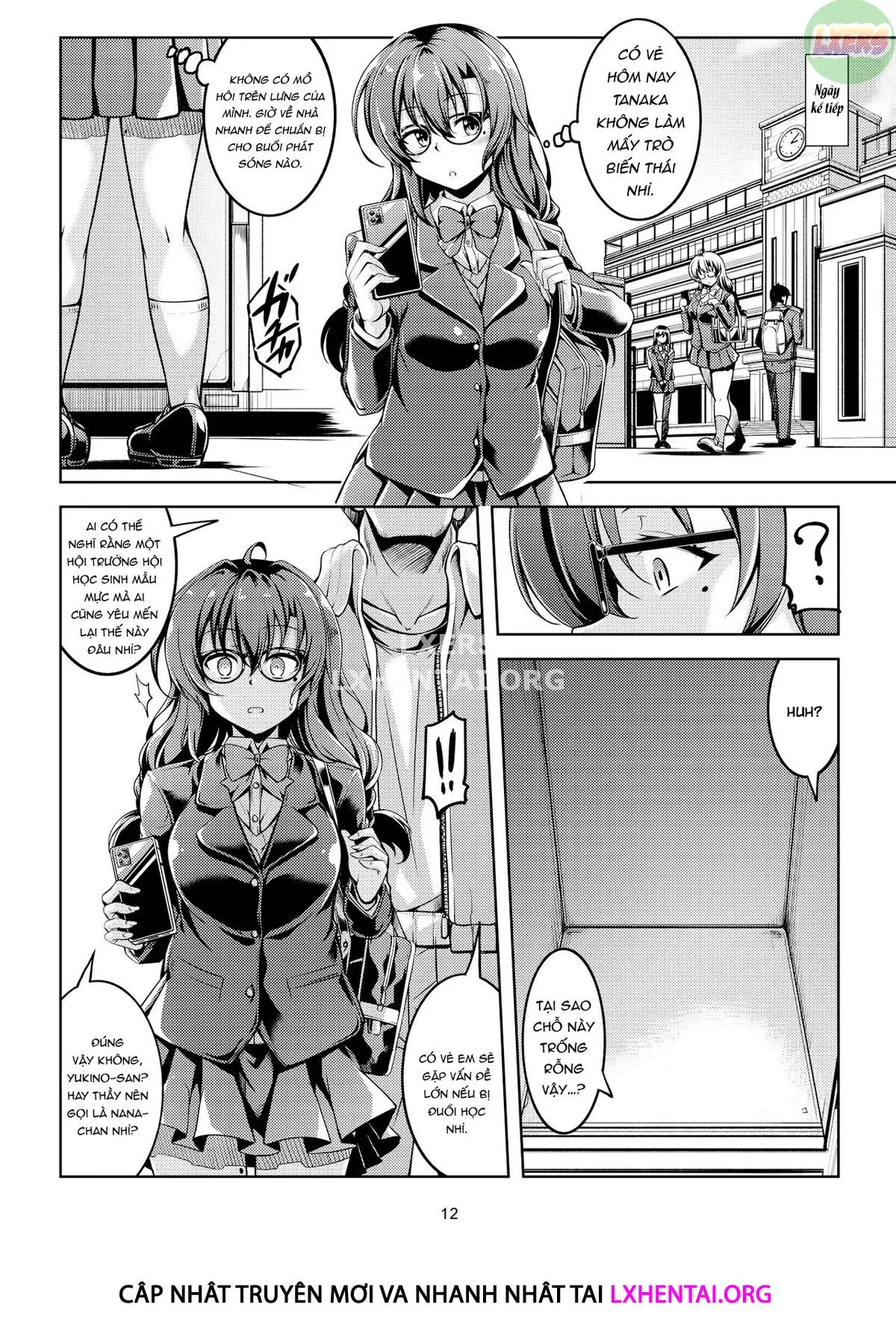HentaiVN.net - Ảnh 20 - Uraaka Liver Take 1 Kyouhaku! Kouochi Seitokaichou -Yukino Kanami - Oneshot