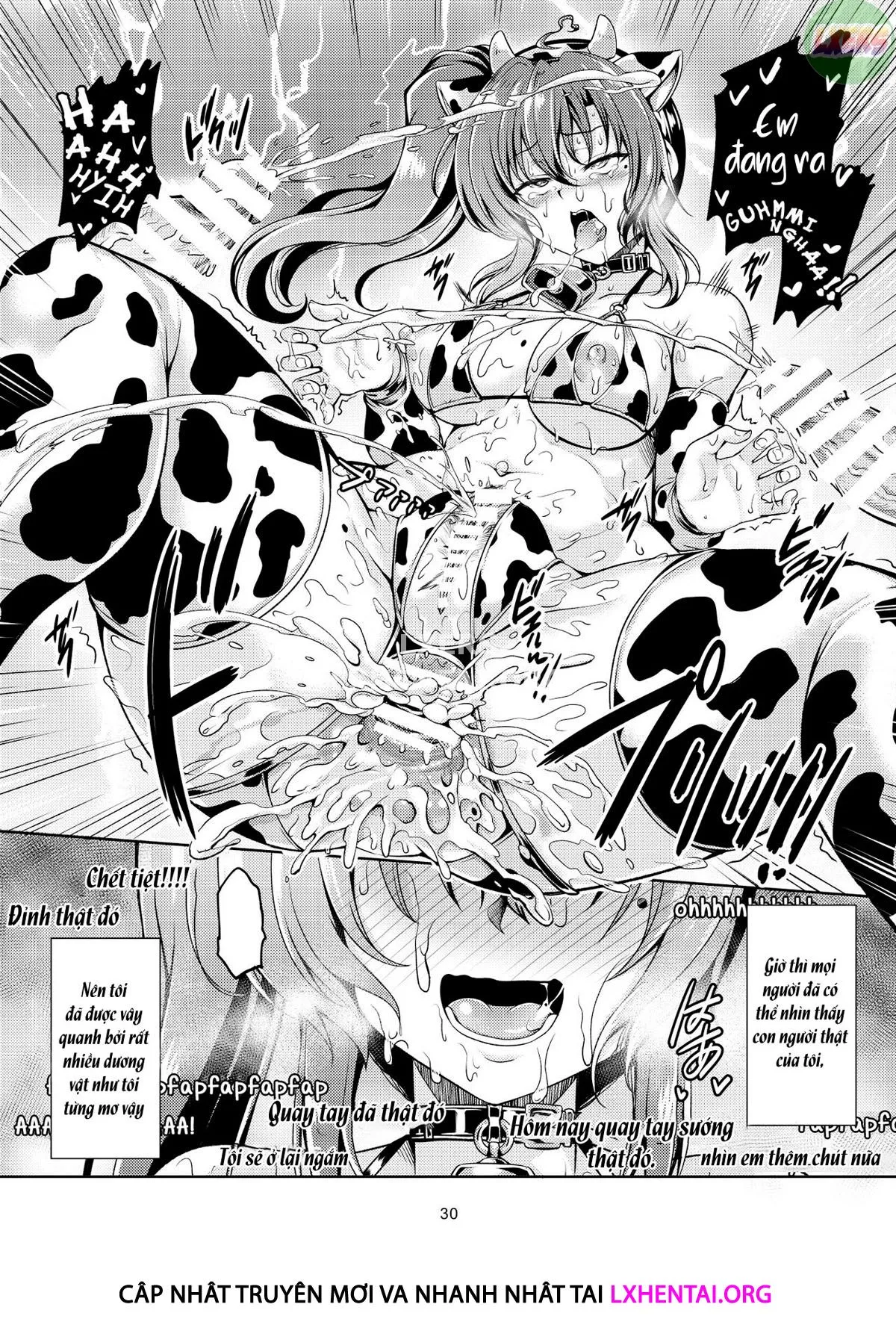 HentaiVN.net - Ảnh 38 - Uraaka Liver Take 1 Kyouhaku! Kouochi Seitokaichou -Yukino Kanami - Oneshot