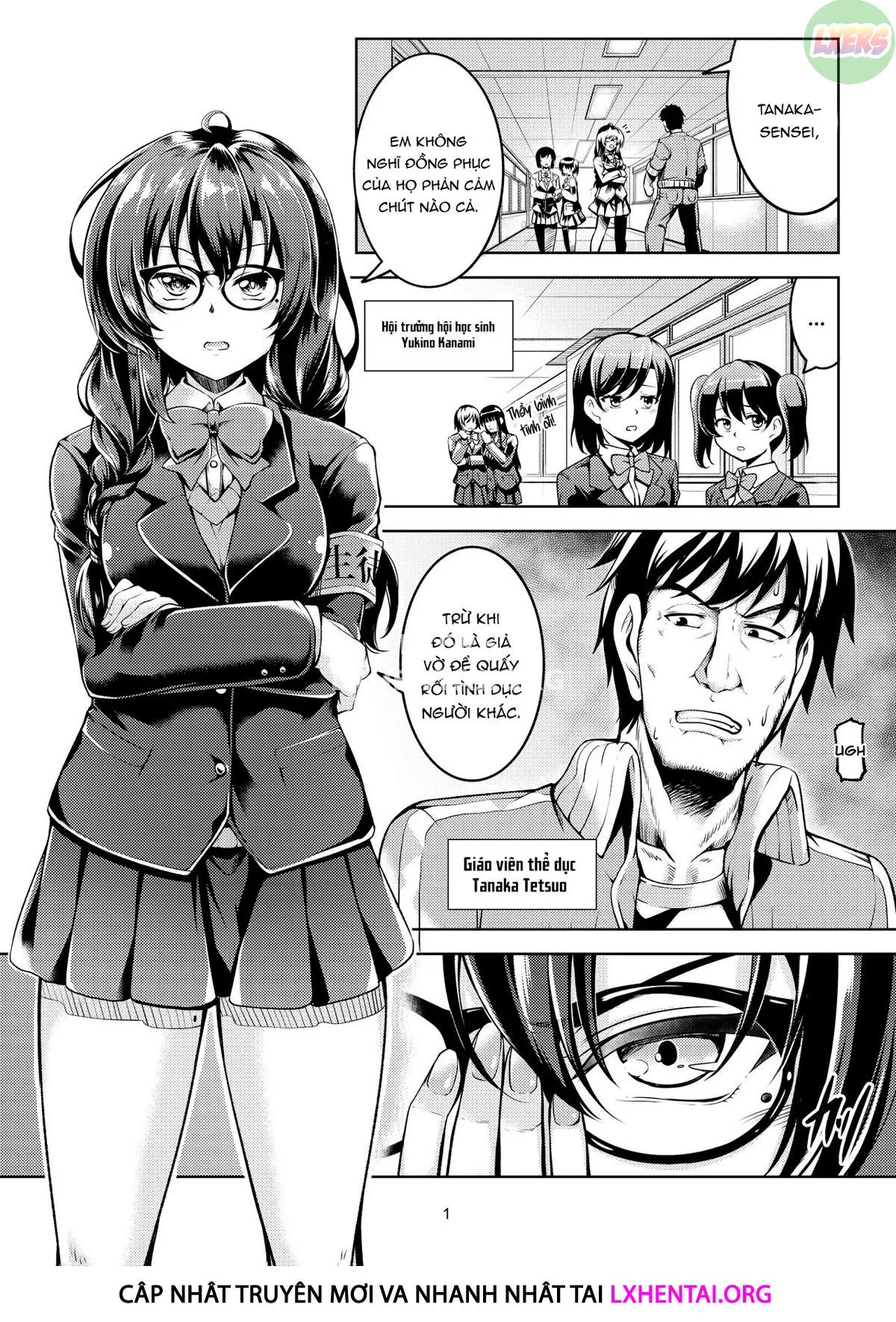 HentaiVN.net - Ảnh 9 - Uraaka Liver Take 1 Kyouhaku! Kouochi Seitokaichou -Yukino Kanami - Oneshot