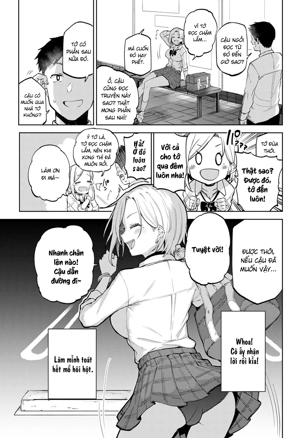HentaiVN.net - Ảnh 8 - Cô bạn Gyaru trong phòng của tôi [Gyaru in my room] - Oneshot