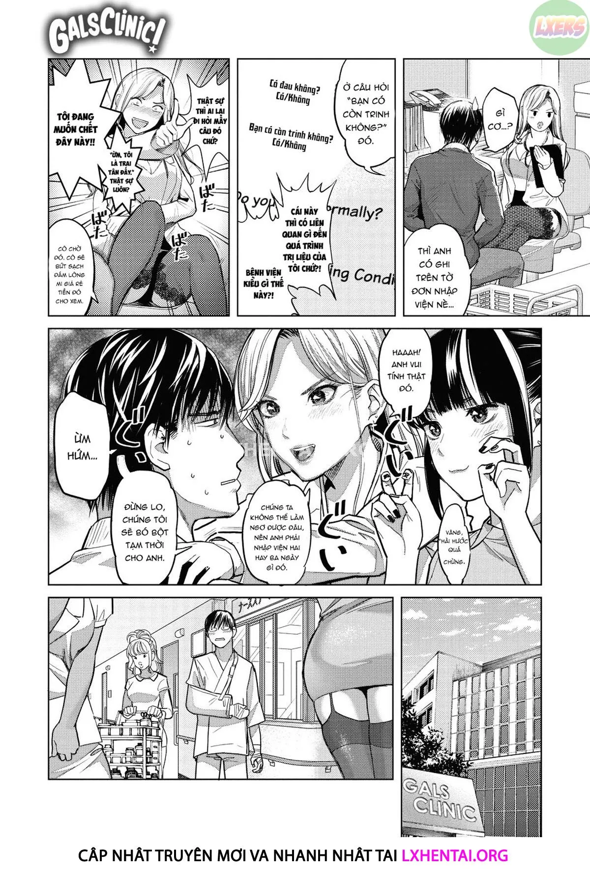 HentaiVN.net - Ảnh 8 - GalCli! [-GALS Clinic-] - Chap 1