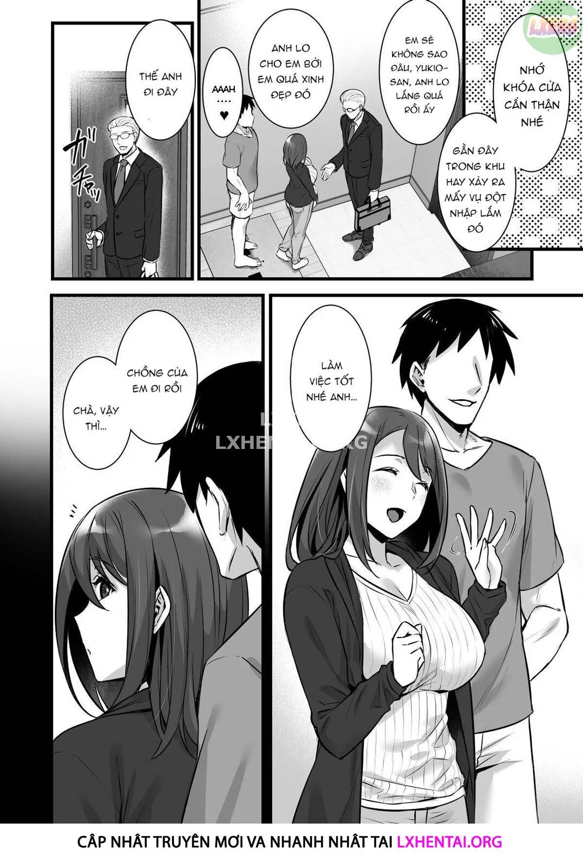 HentaiVN.net - Ảnh 10 - Saimin Kisei Kazoku [~Joushiki Kaihen, Kazoku Ni Natte Otto Kounin No Hitozuma Saimin Sex~] - Oneshot