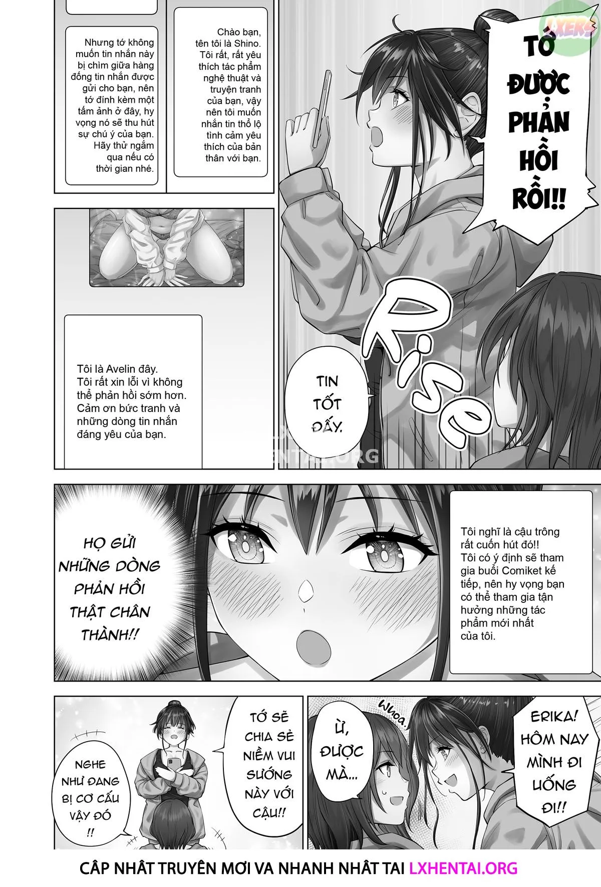 HentaiVN.net - Ảnh 11 - Natsumi's Wild Imagination - Oneshot