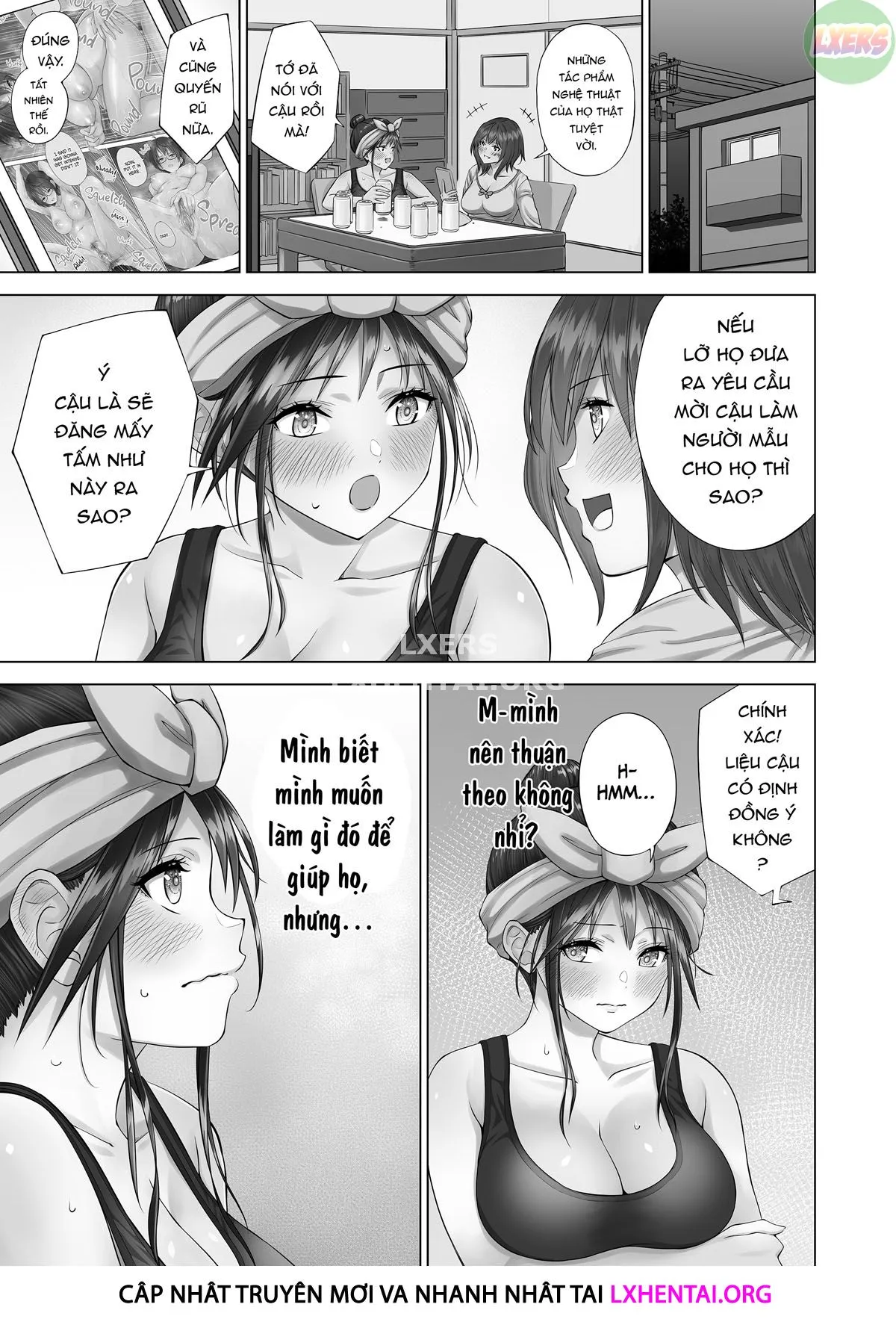 HentaiVN.net - Ảnh 12 - Natsumi's Wild Imagination - Oneshot
