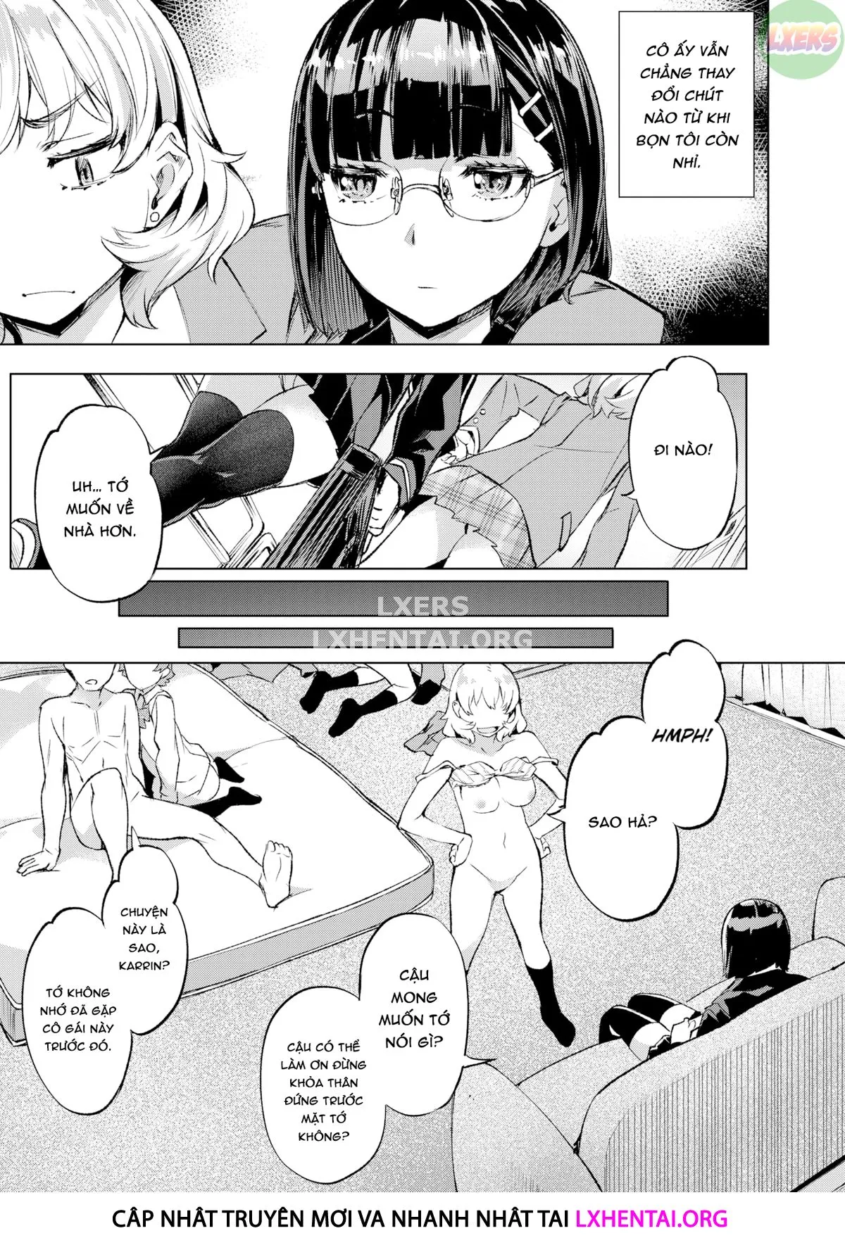 HentaiVN.net - Ảnh 11 - Kanna to Karin - Chap 1