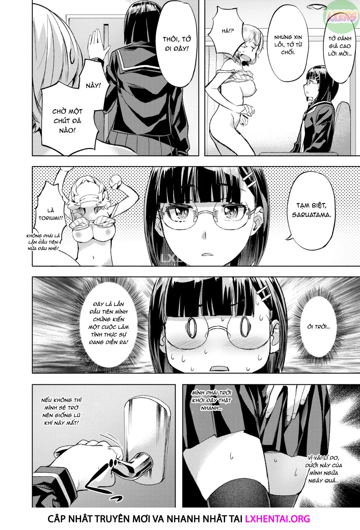 HentaiVN.net - Ảnh 14 - Kanna to Karin - Chap 1