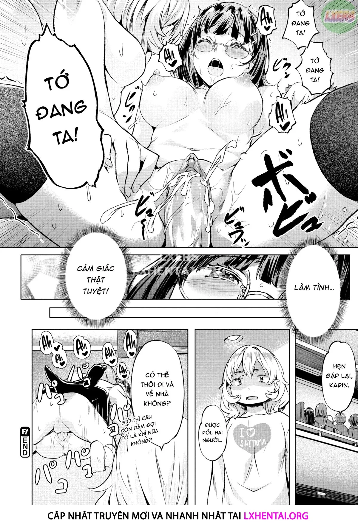 HentaiVN.net - Ảnh 28 - Kanna to Karin - Chap 1