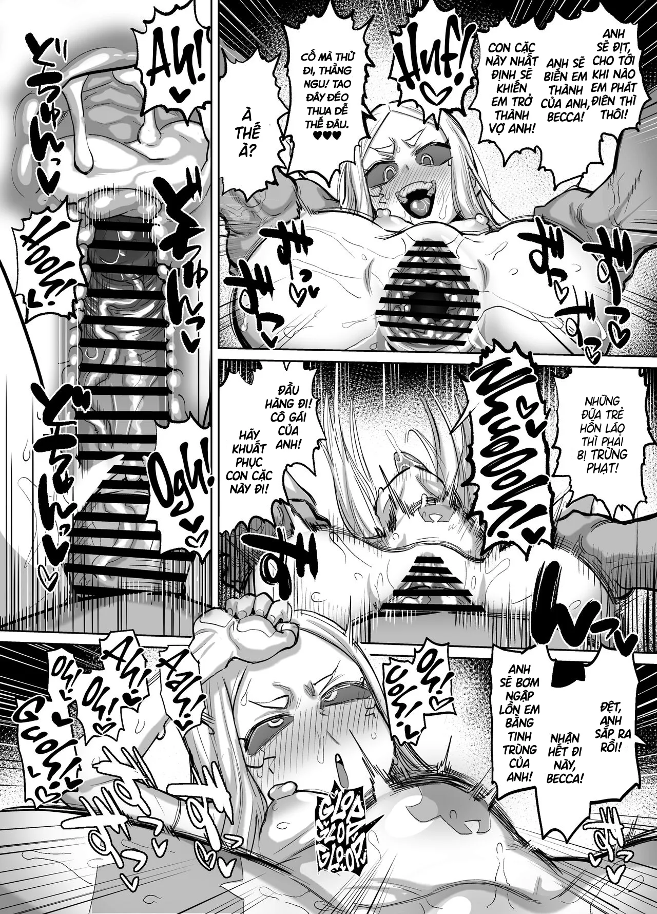 HentaiVN.net - Ảnh 6 - Gặp đúng người rồi đấy, Becca! [レベッカちゃんとズコバコ漫画 (サイバーパンク エッジランナーズ; Rebecca-chan to Zukobako Manga | Gettin' Busy With Becca] - Oneshot