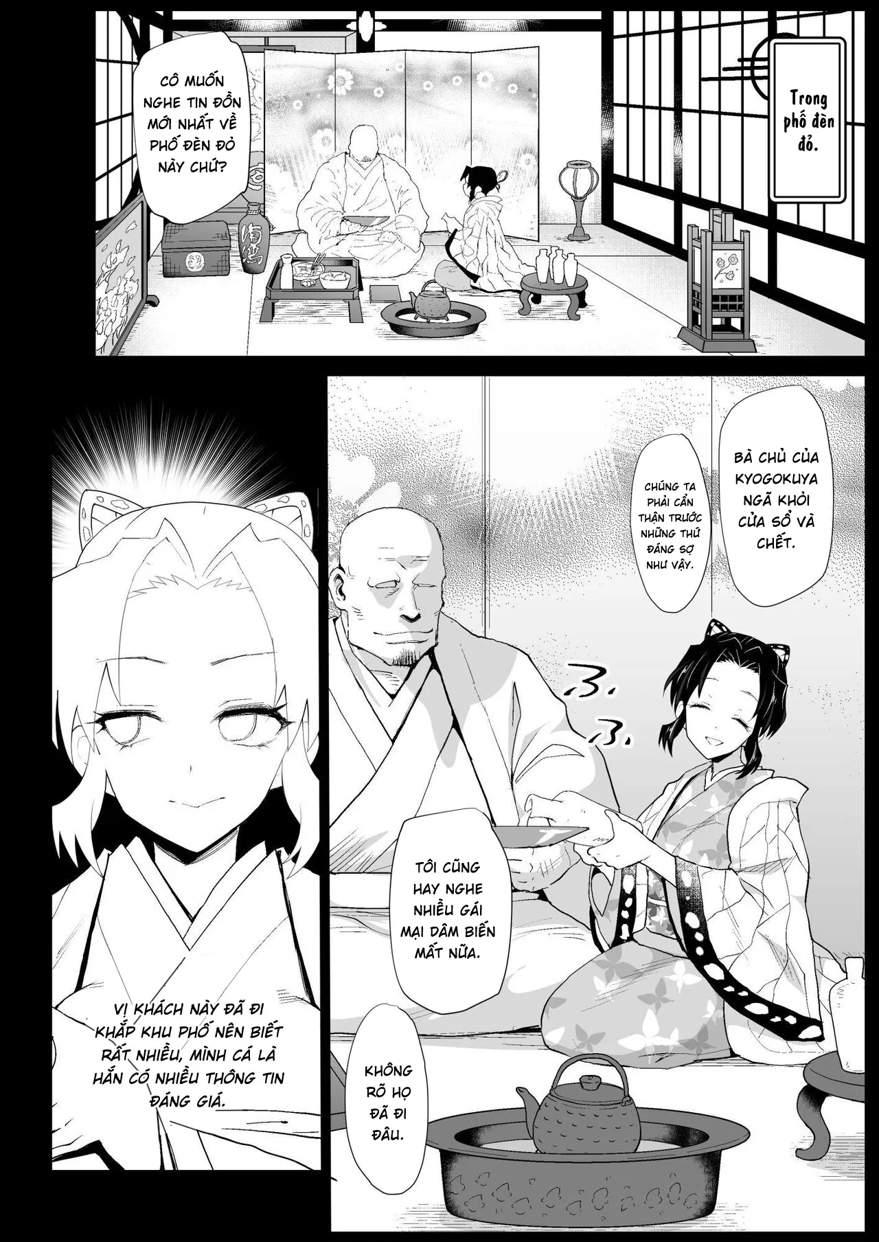 HentaiVN.net - Ảnh 6 - Đột nhập vào phố đèn đỏ - Oneshot nổ cặc