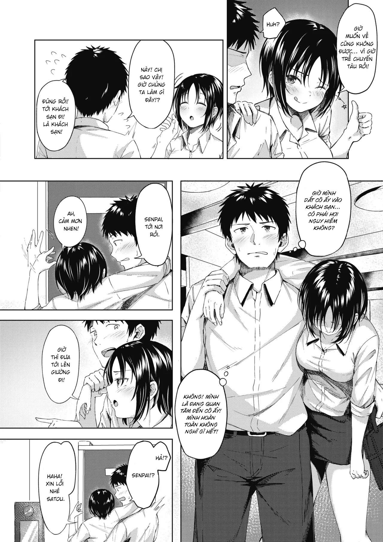 HentaiVN.net - Ảnh 4 - Akogare no Senpai - Oneshot