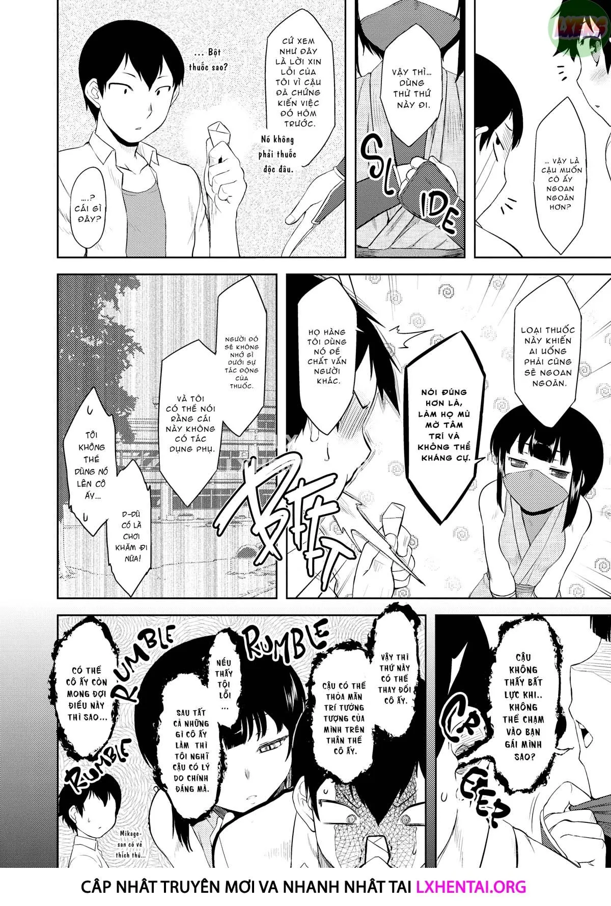 HentaiVN.net - Ảnh 8 - Bokunchi no Mikage-san - Chap 3